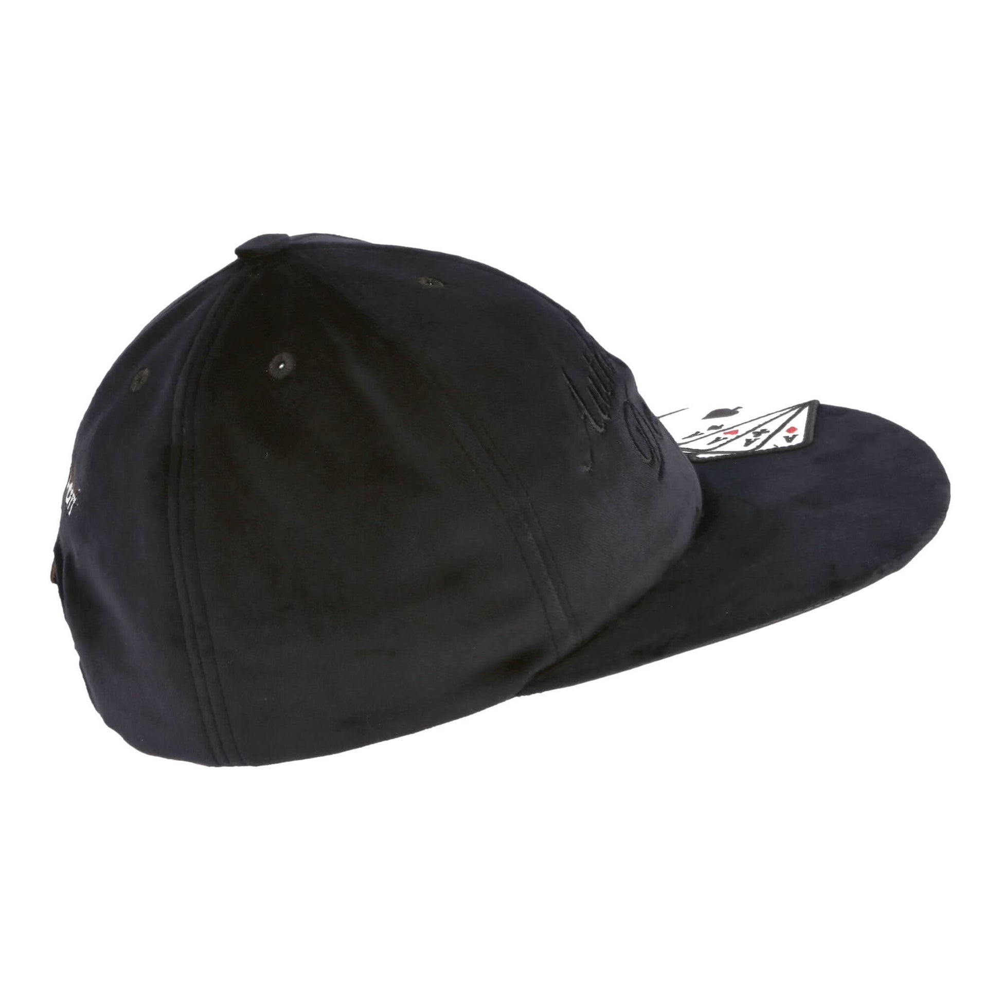 Just Don Plain Velvet Hat Black Detail view 3 | Gate