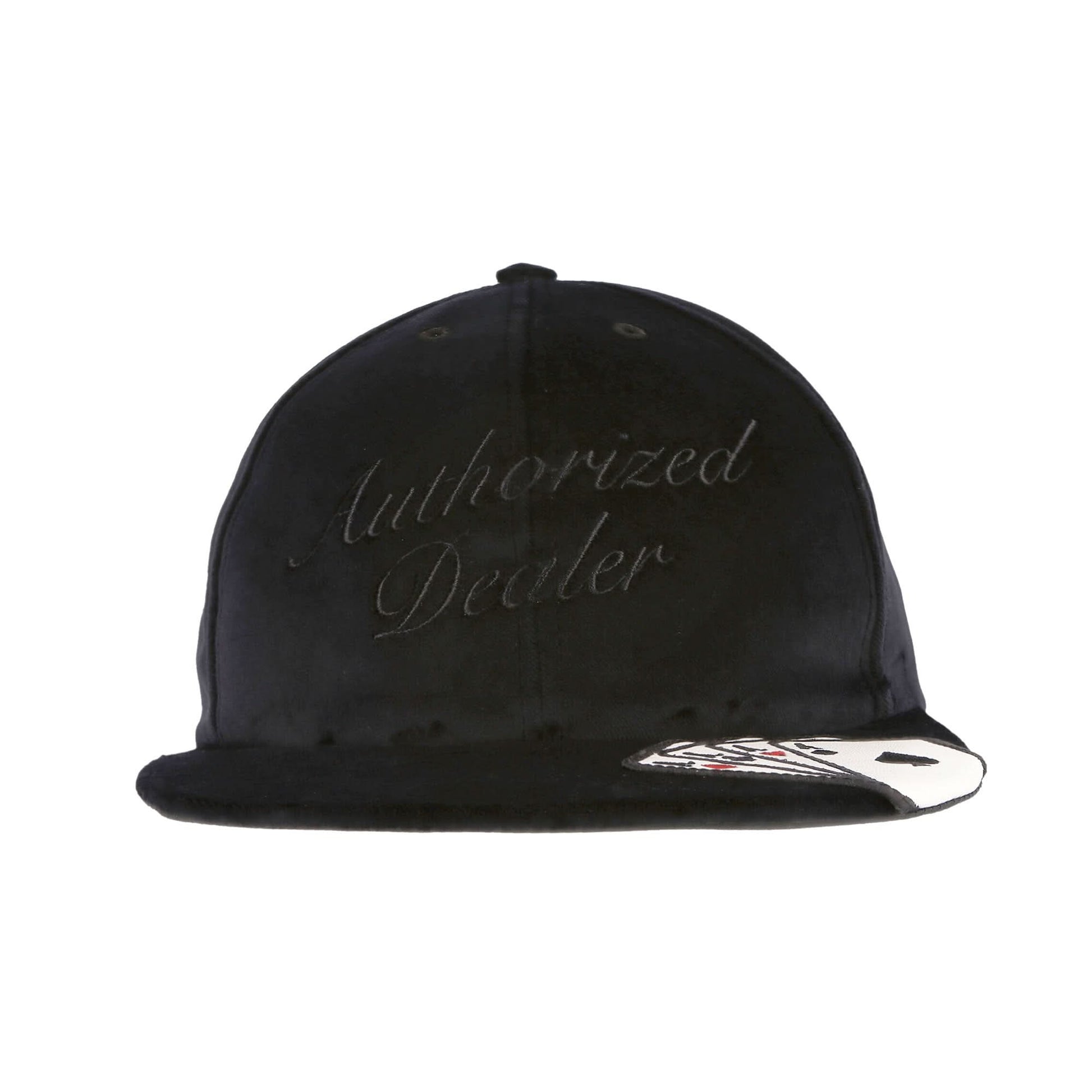 Just Don Plain Velvet Hat Black Detail view 4 | Gate