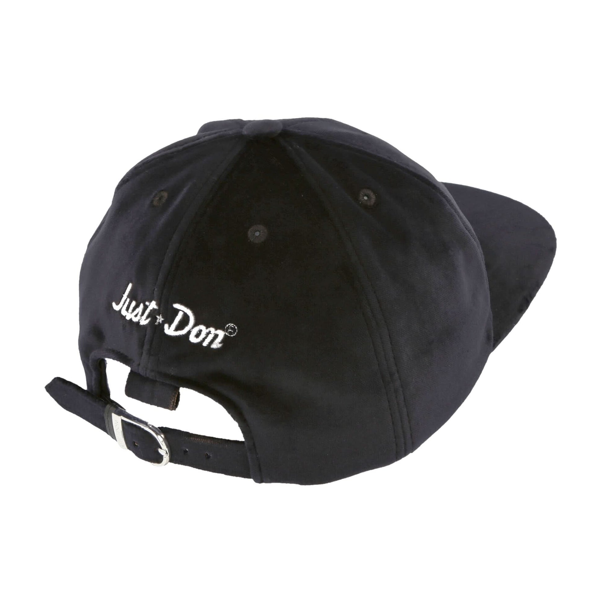 Just Don Plain Velvet Hat Black Detail view 5 | Gate