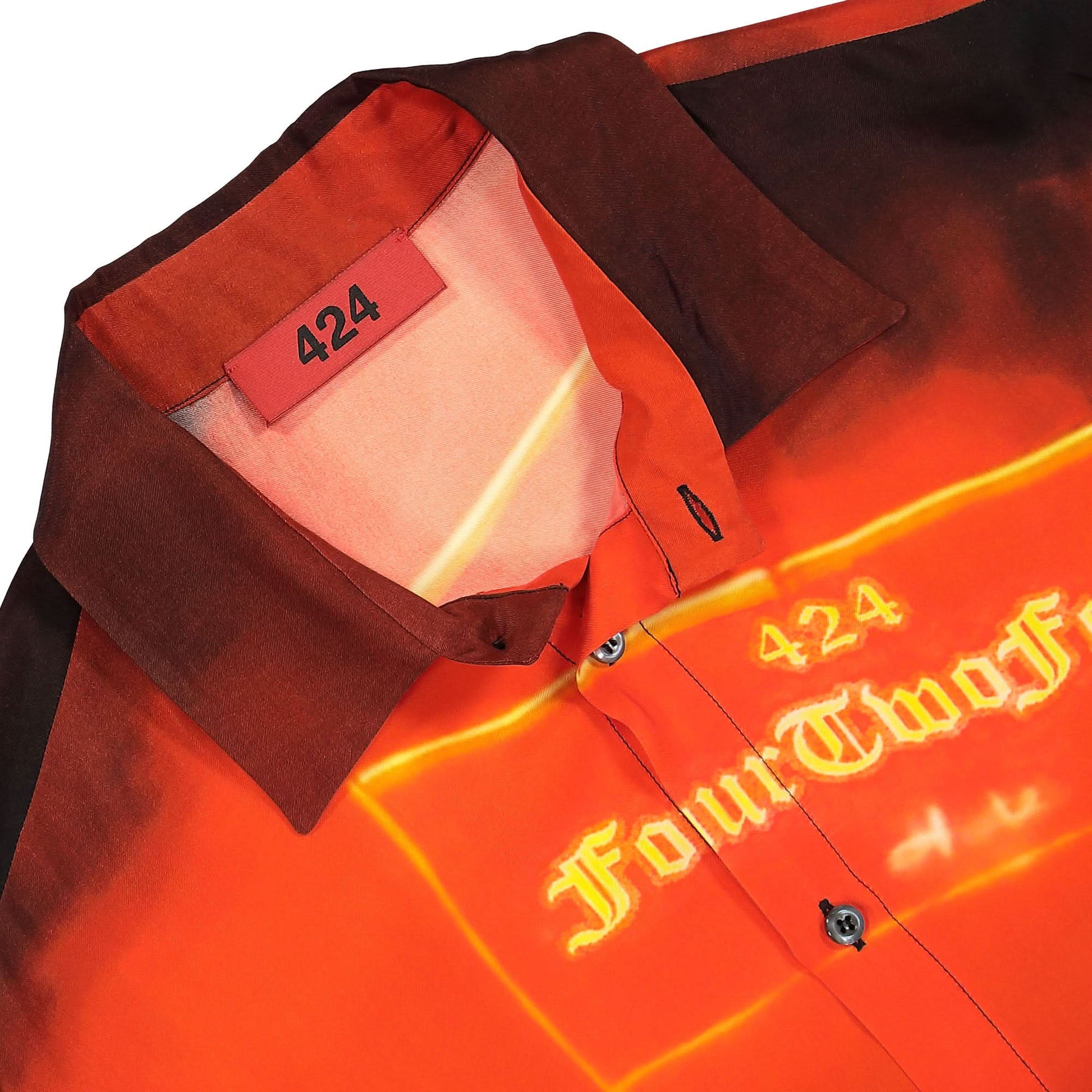 424 Printed Shirt Multicolor Detail view 3 | Gate