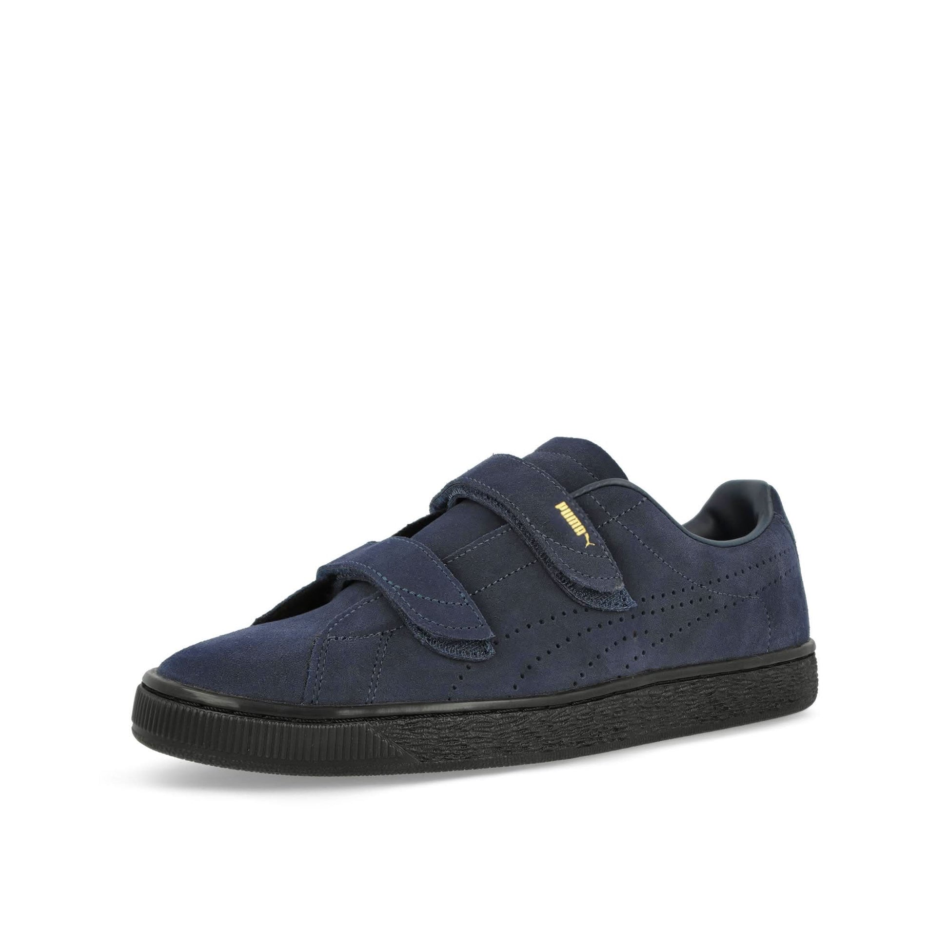 Puma Suede Classic Velcro Blue Sneaker Detail view 3 | Gate