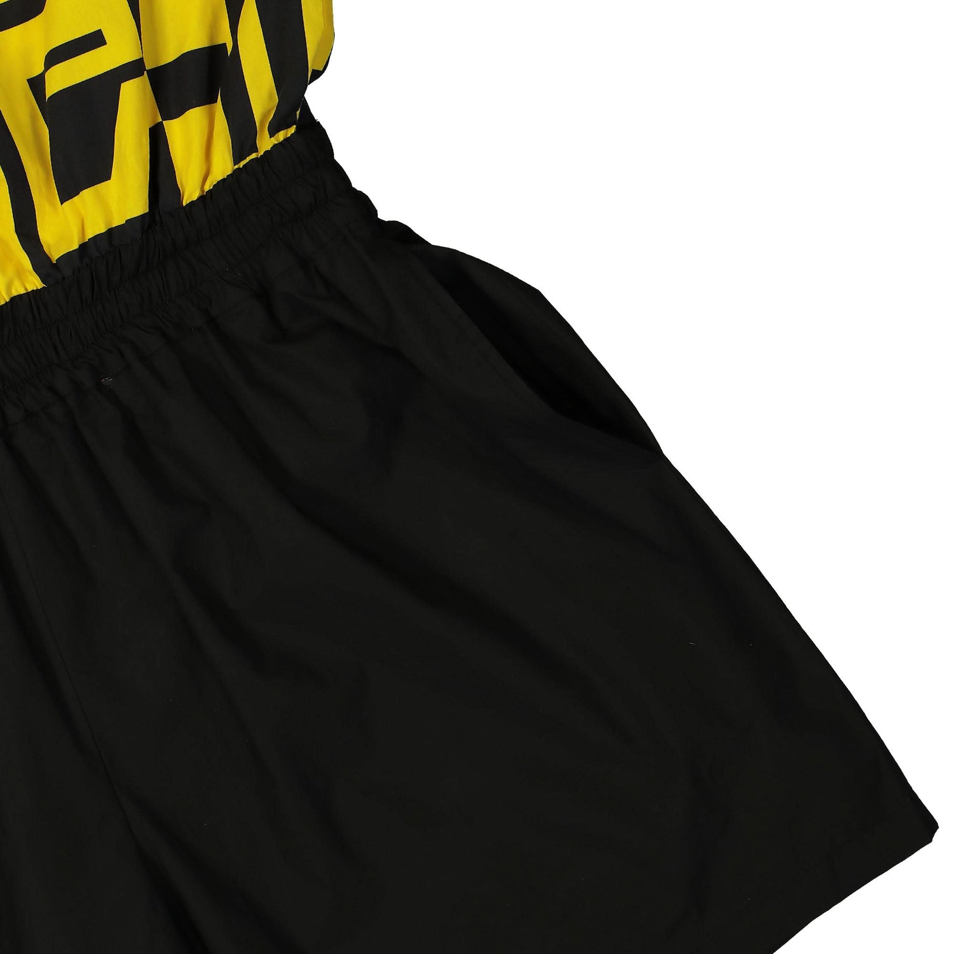 Walter Van Beirendonck Shirt Combi Shorts Yellow,Black Detail view 4 | Gate