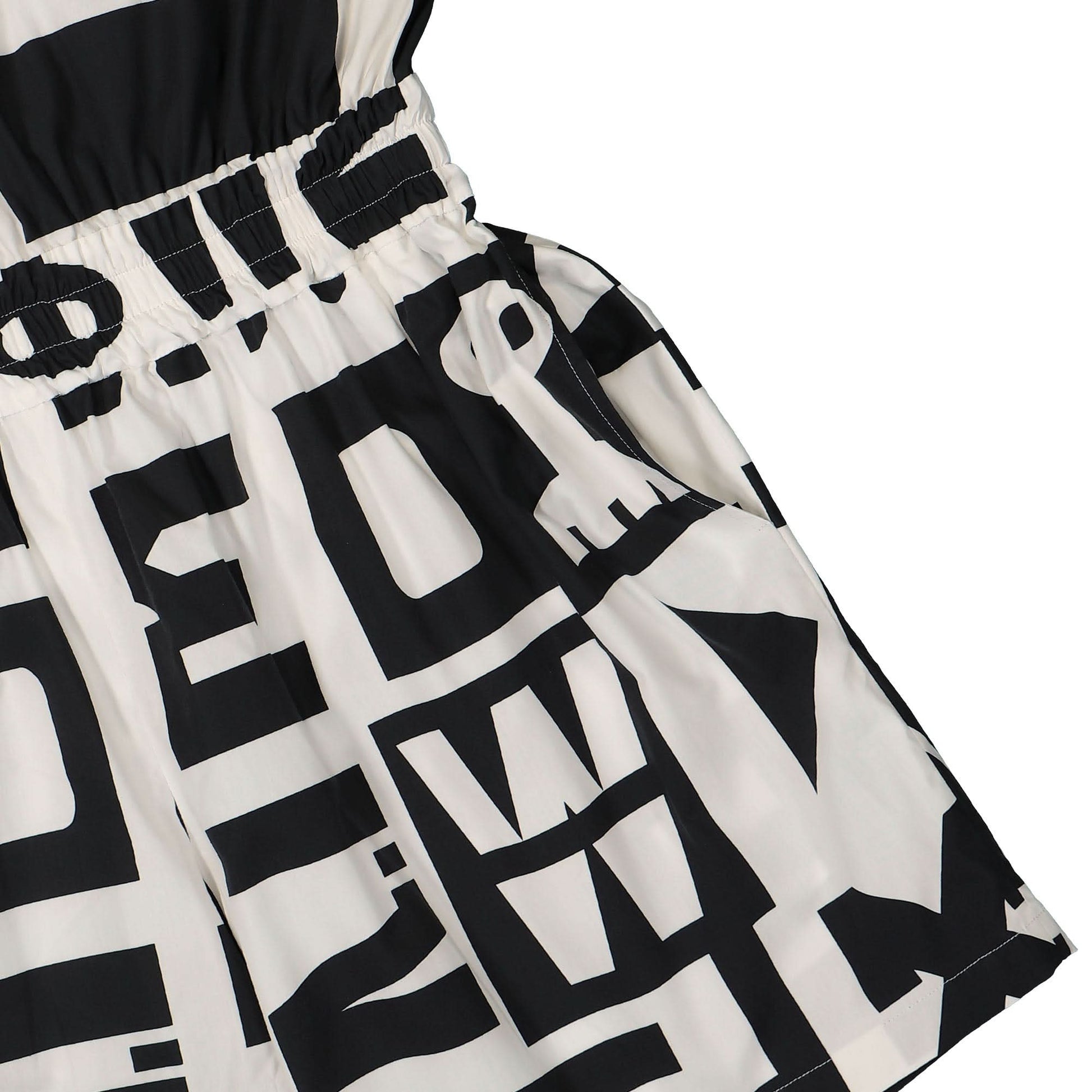 Walter Van Beirendonck Shirt Combi Shorts Black,White Detail view 4 | Gate