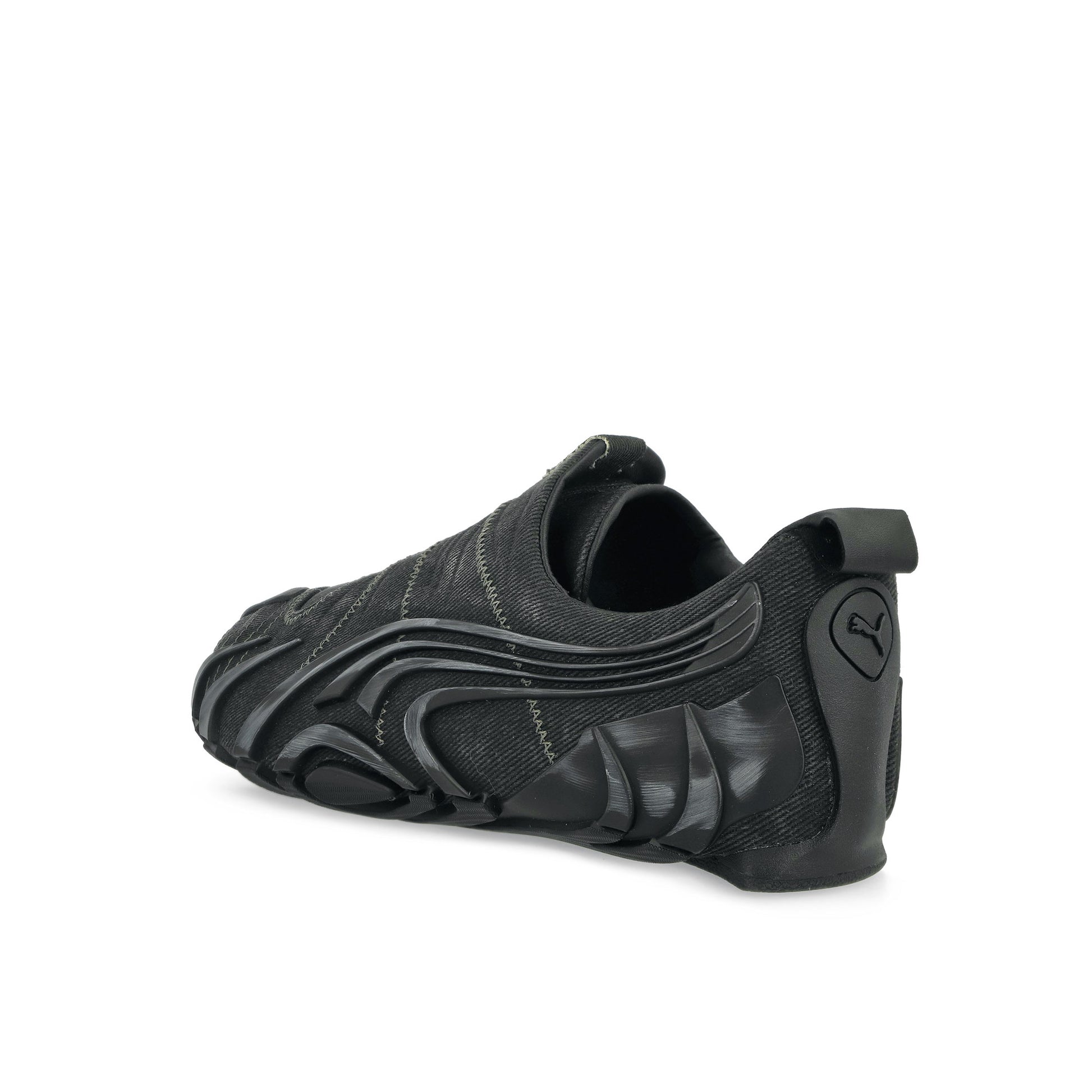 No Faith Studios x Puma Talon Flat Medium Gray - Flat Dark Gray Sneaker 404389 01 Detail View 3 | GATE