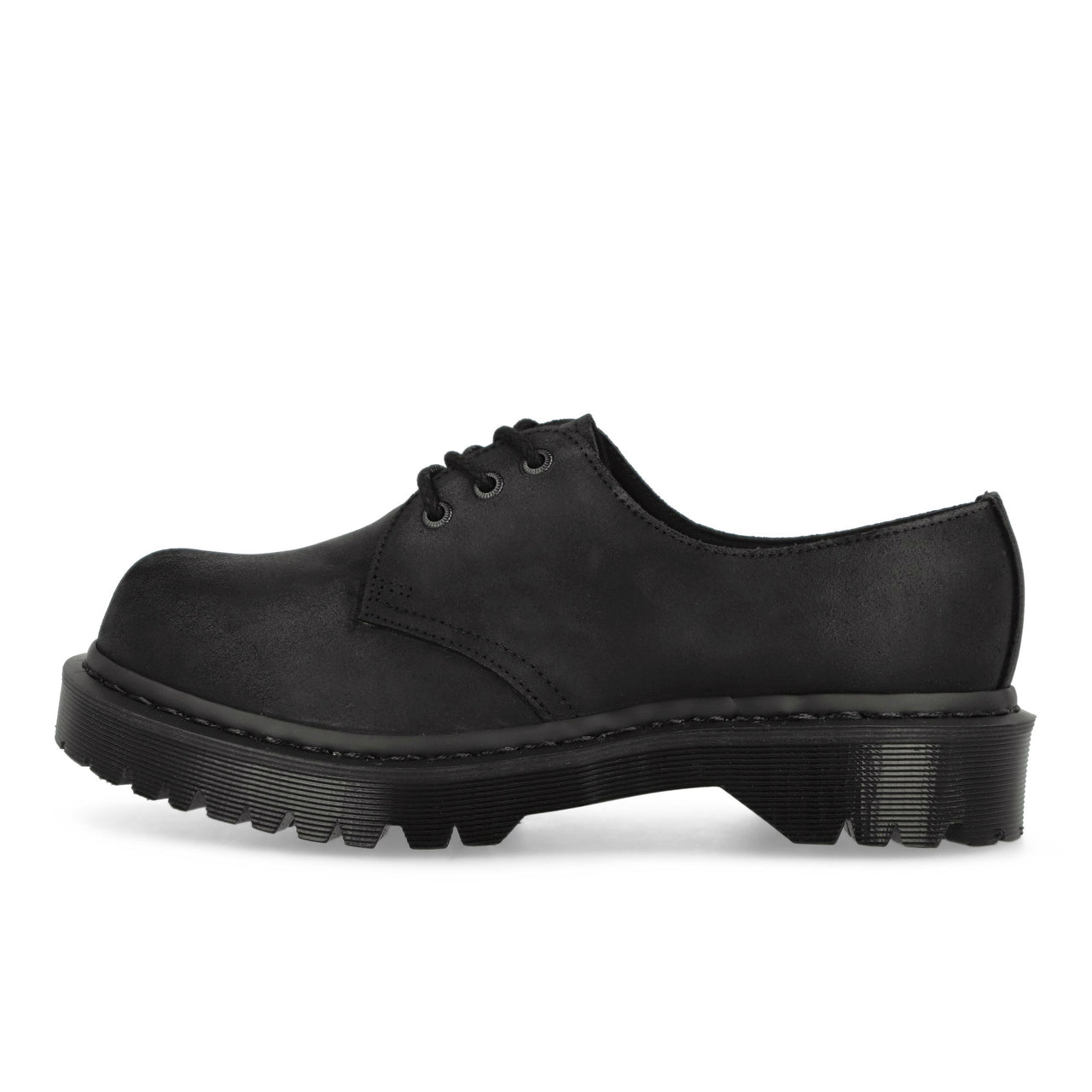 Dr. Martens 1461 Wax Commander Black Lace Ups Detail view 1 | Gate