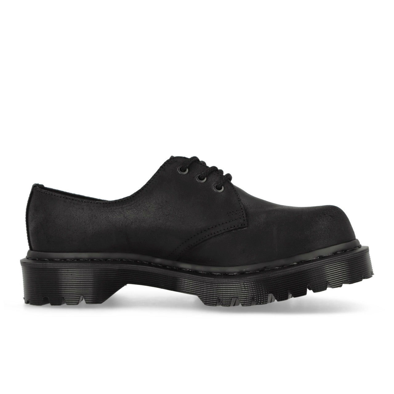Dr. Martens 1461 Wax Commander Black Lace Ups Detail view 1 | Gate