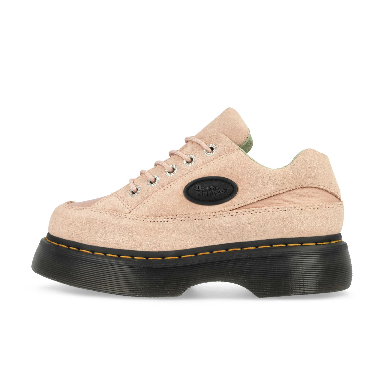 Dr. Martens Buzz 5i Suede Pink Lace Ups Detail view 1 | Gate