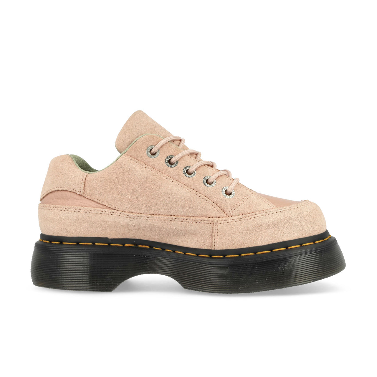 Dr. Martens Buzz 5i Suede Pink Lace Ups Detail view 1 | Gate