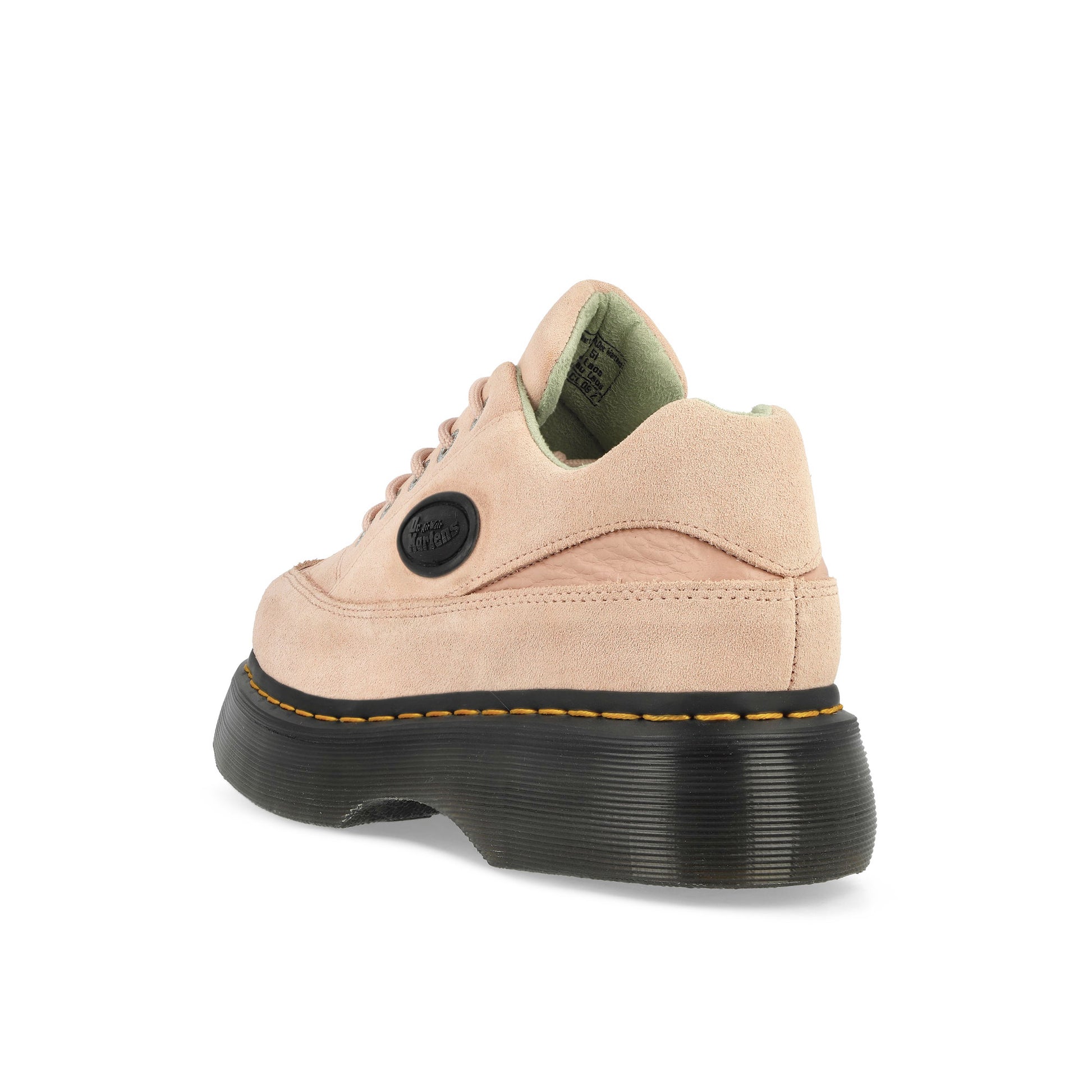 Dr. Martens Buzz 5i Suede Pink Lace Ups Detail view 3 | Gate