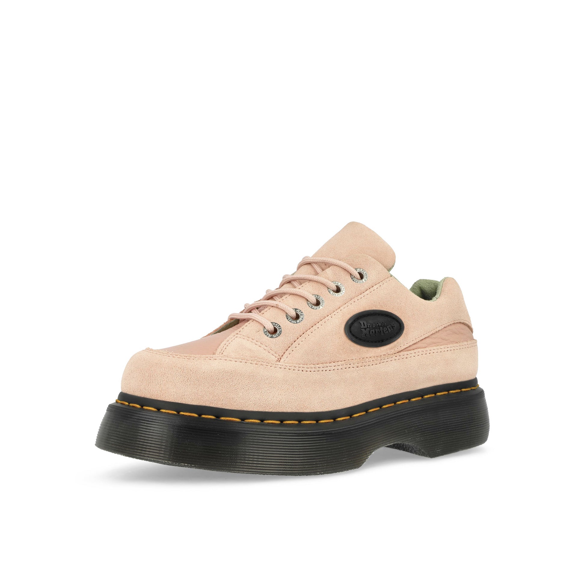Dr. Martens Buzz 5i Suede Pink Lace Ups Detail view 4 | Gate