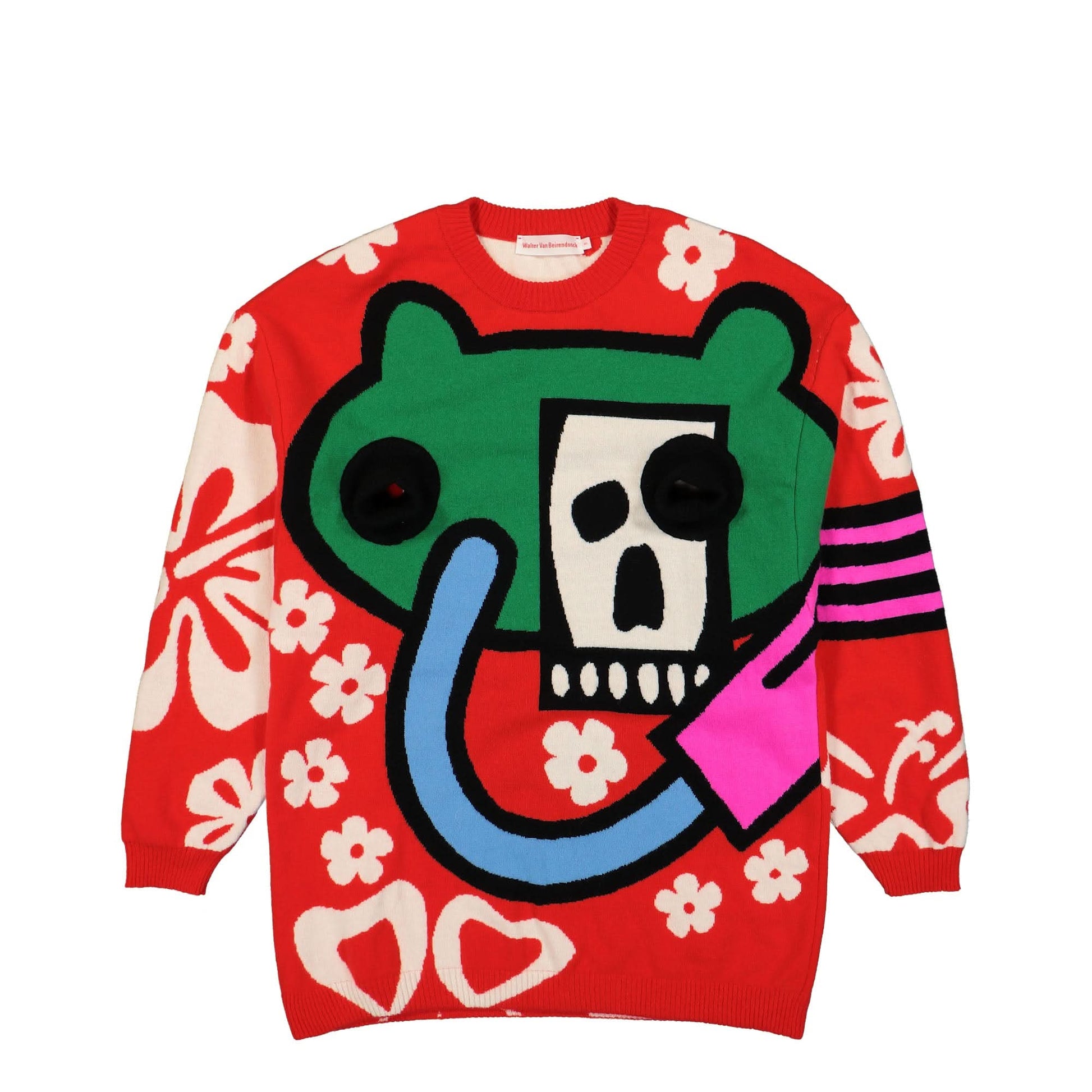 Walter Van Beirendonck Android Knit Multicolor Detail view 1 | Gate