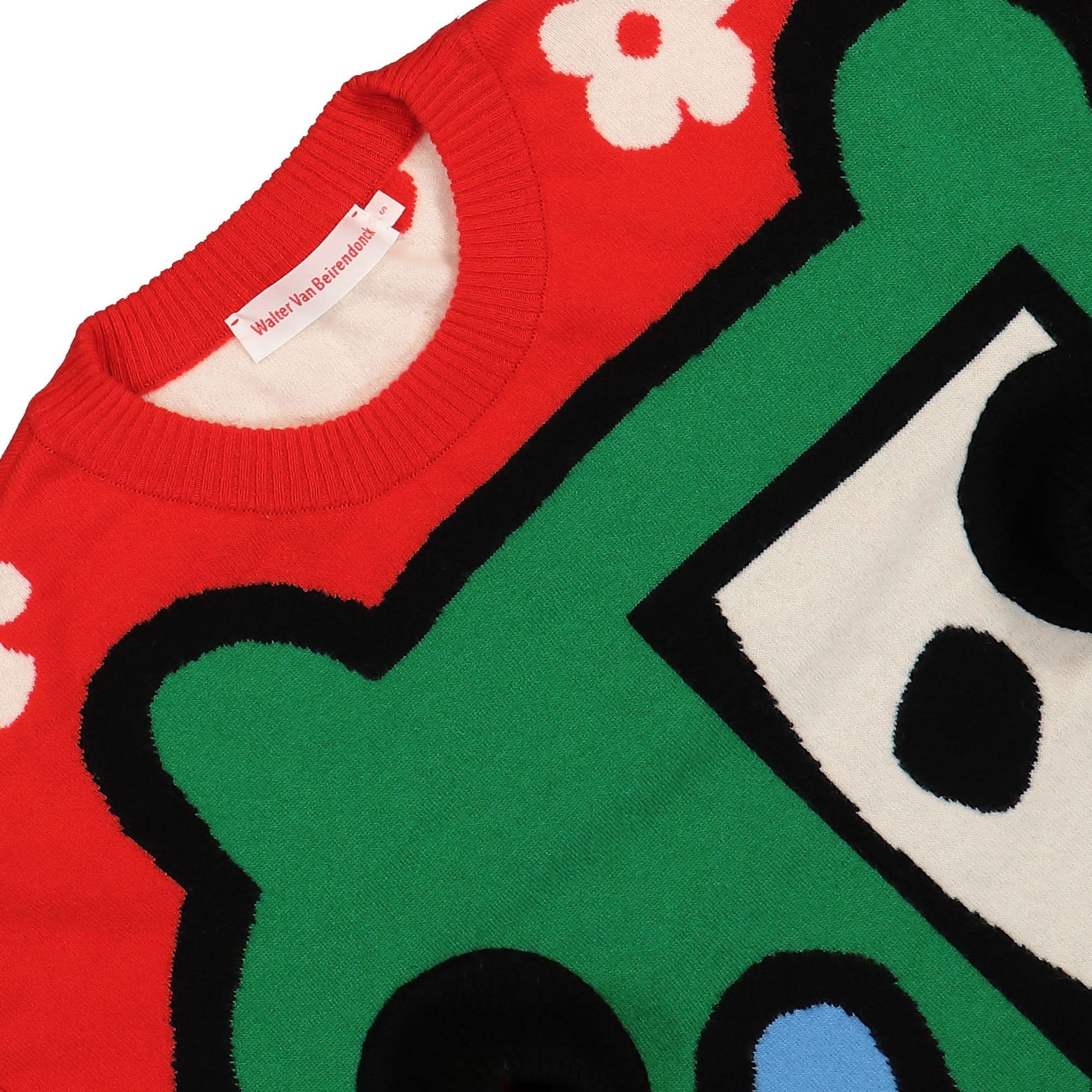 Walter Van Beirendonck Android Knit Multicolor Detail view 3 | Gate