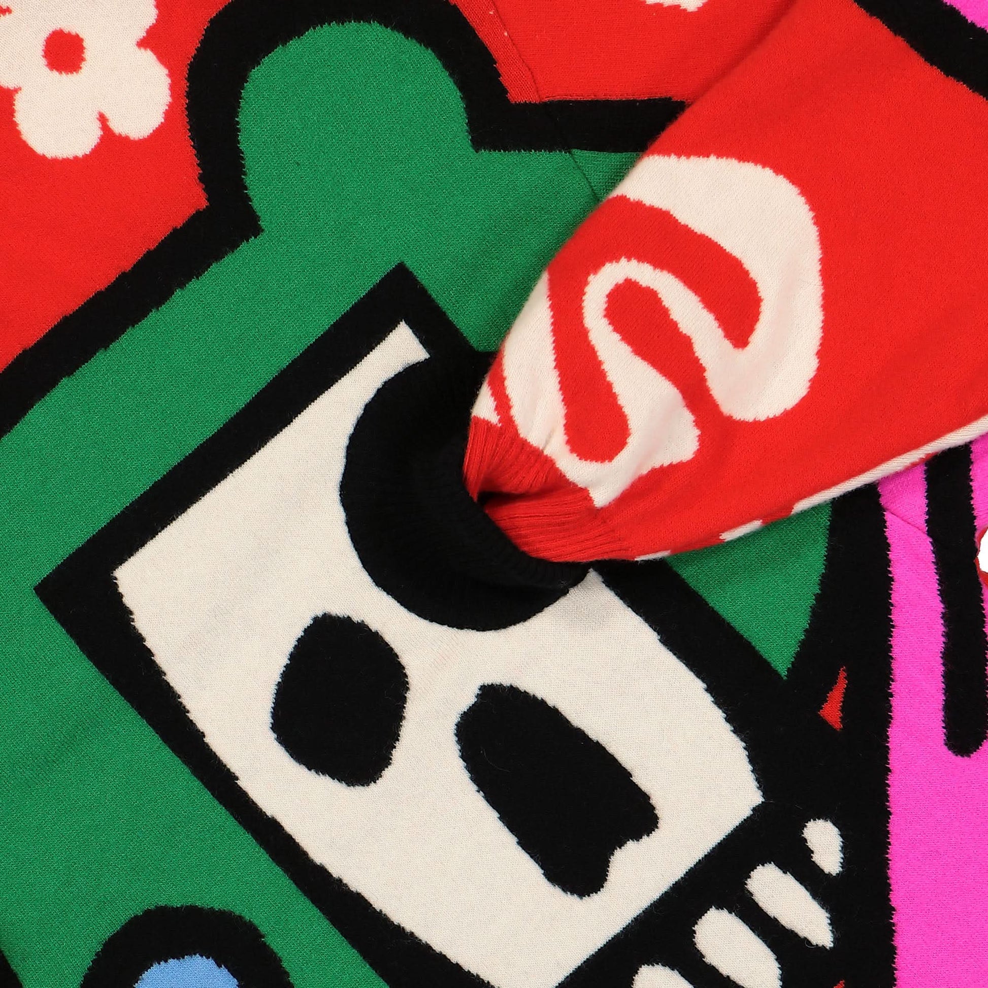 Walter Van Beirendonck Android Knit Multicolor Detail view 2 | Gate