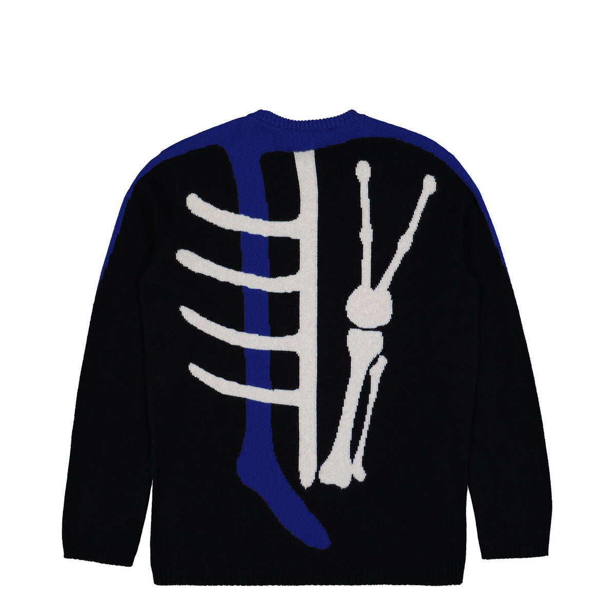 Walter Van Beirendonck Skeleton Knit Comb. I Black Knits 5002 Detail View 1 | GATE