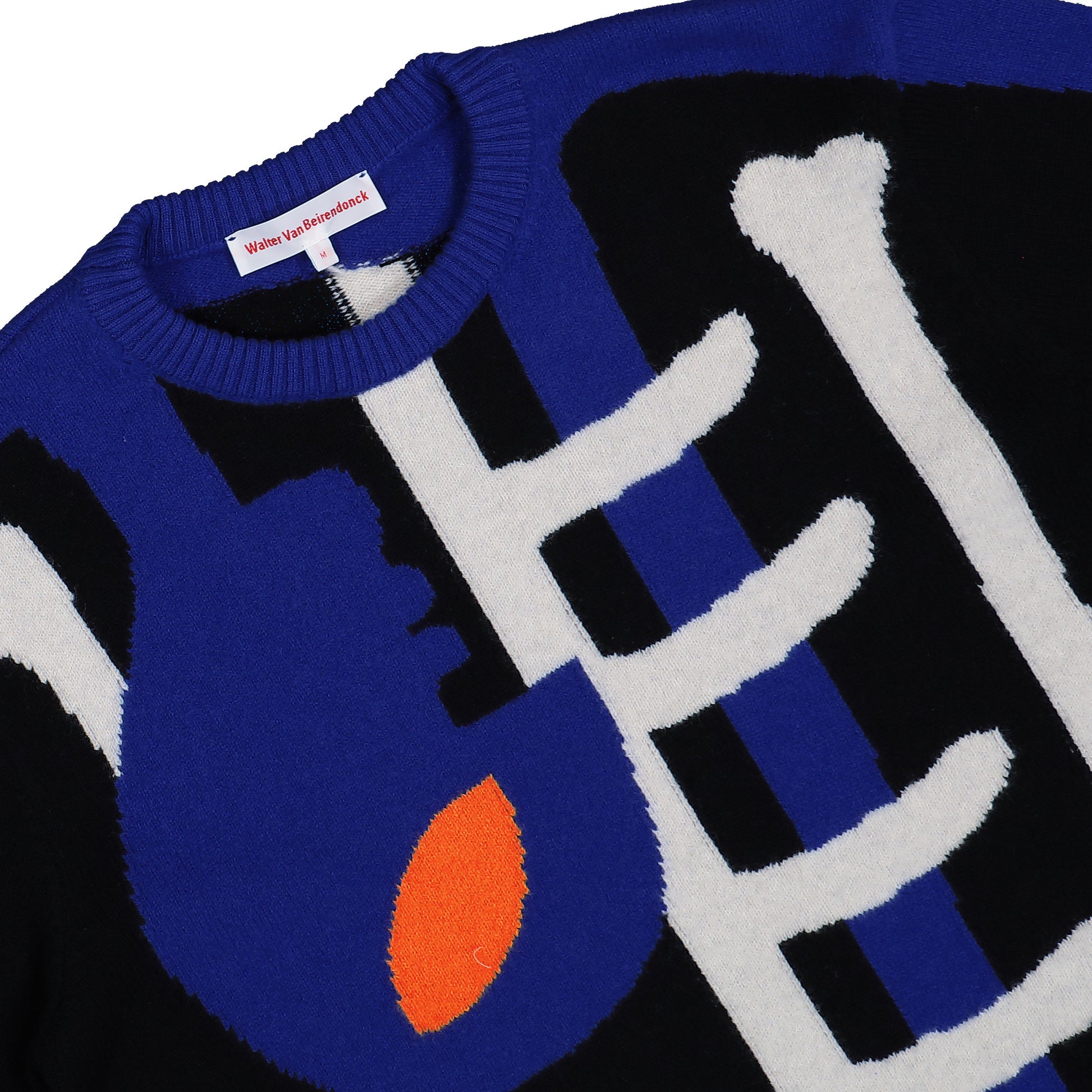 Walter Van Beirendonck Skeleton Knit Comb. I Black Knits 5002 Detail View 3 | GATE