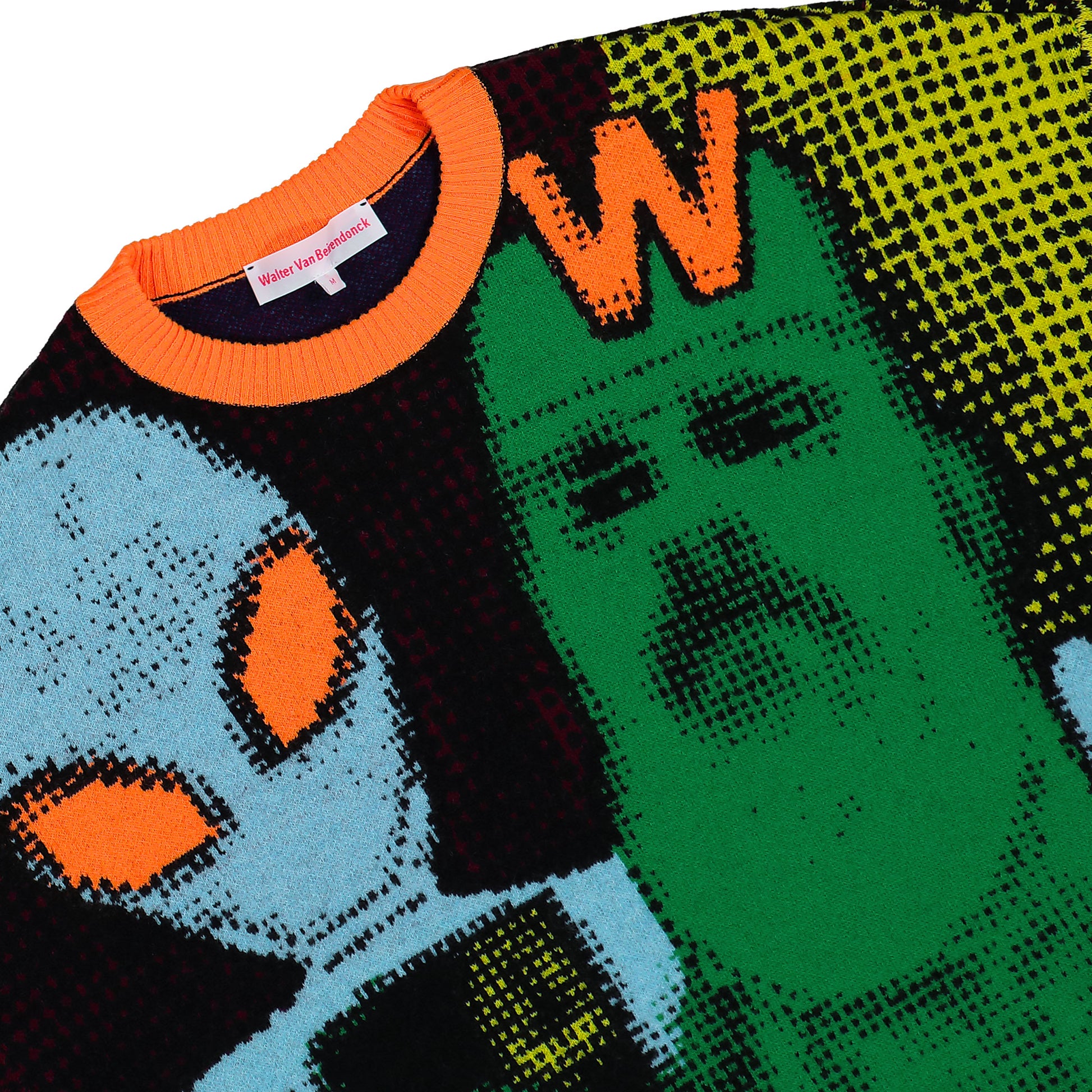 Walter Van Beirendonck We Come In Peace Knit Comb. I Sample Knits 5003B Detail View 3 | GATE