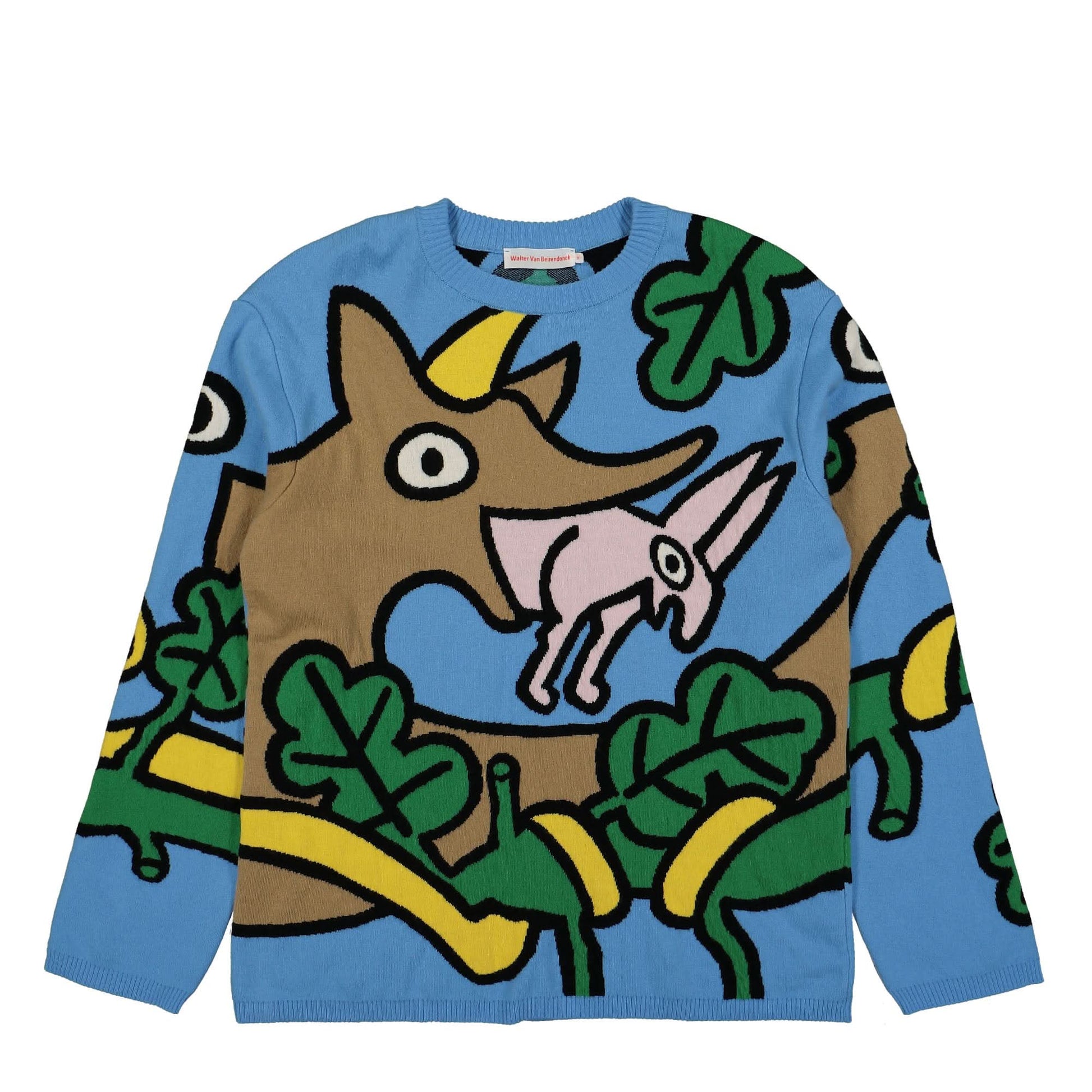 Walter Van Beirendonck Wisdom Knit Multicolor Detail view 1 | Gate