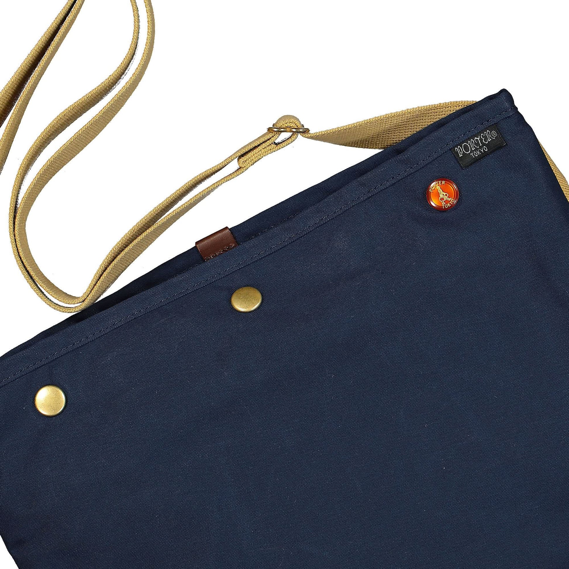 Porter-Yoshida & Co. Coppi Sacoche Blue Detail view 3 | Gate