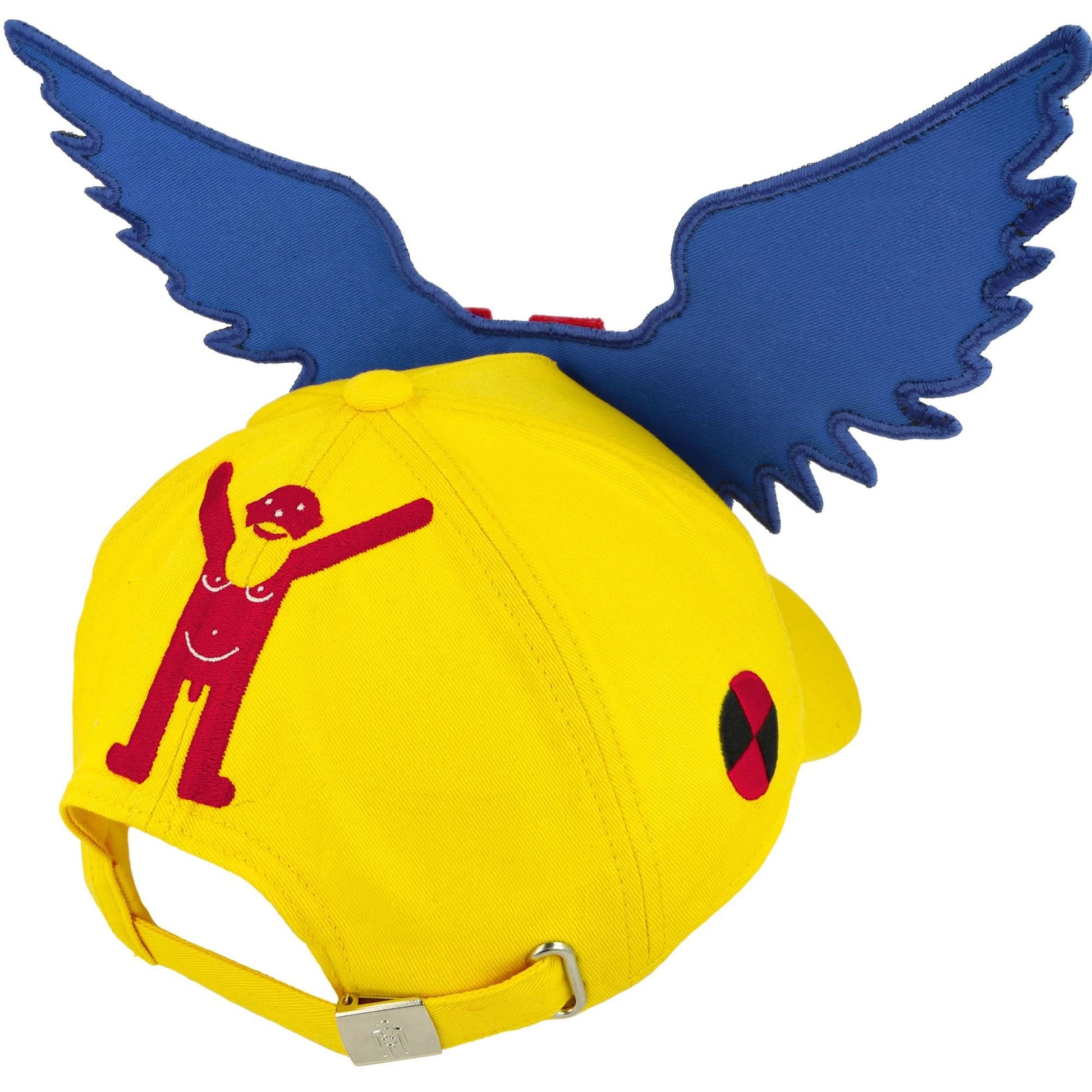 Walter Van Beirendonck W Cap + Wings Yellow Detail view 5 | Gate
