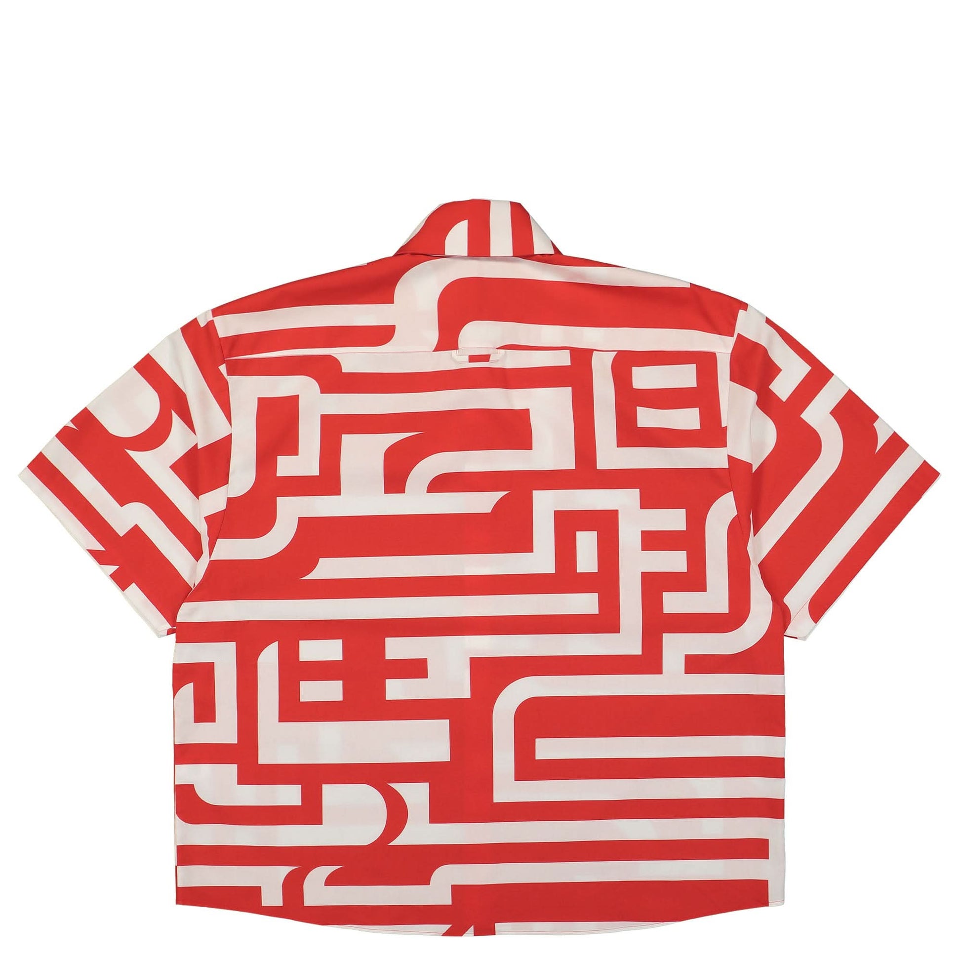 Walter Van Beirendonck Star Shirt OS Short Sleeves Red,White Detail view 2 | Gate