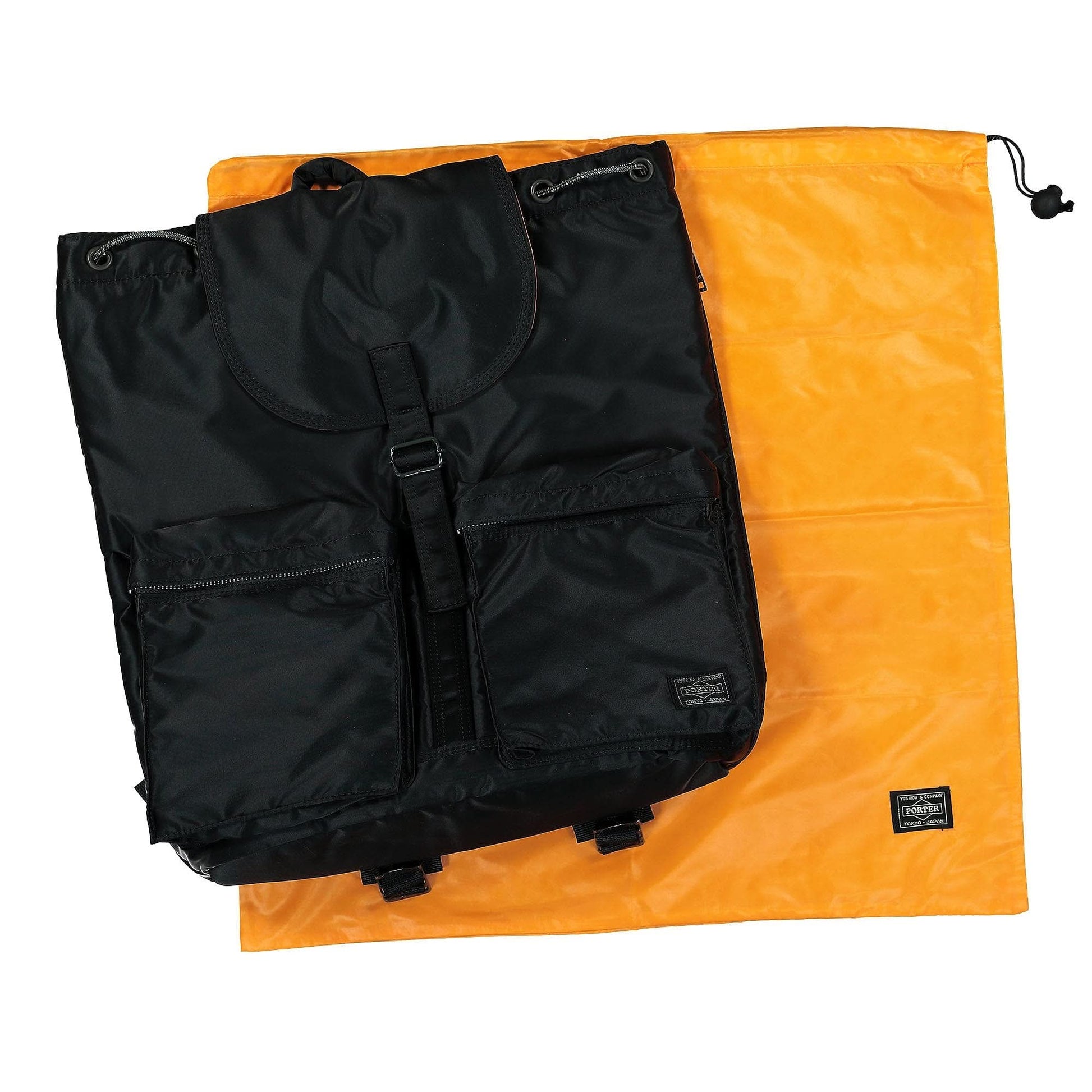 Porter-Yoshida & Co. Tanker Rucksack Black Detail view 5 | Gate
