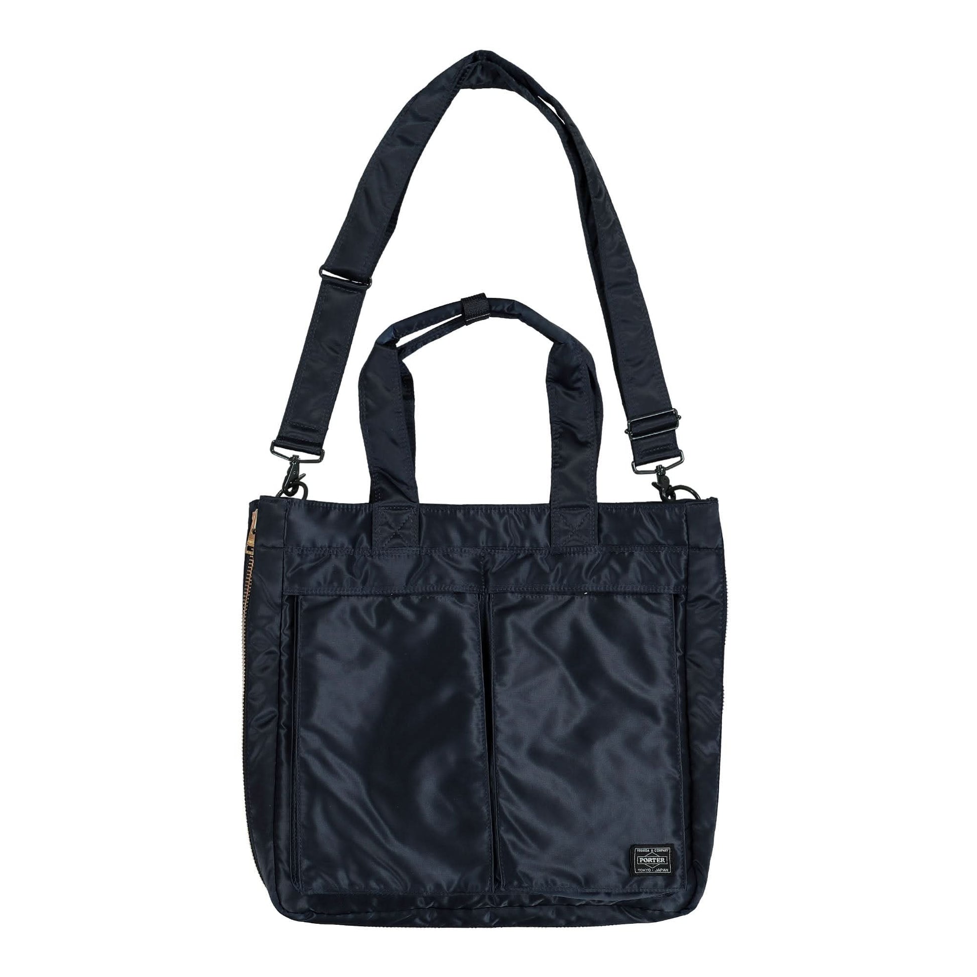 Porter-Yoshida & Co. Tanker 2Way Tote Bag Blue Detail view 3 | Gate