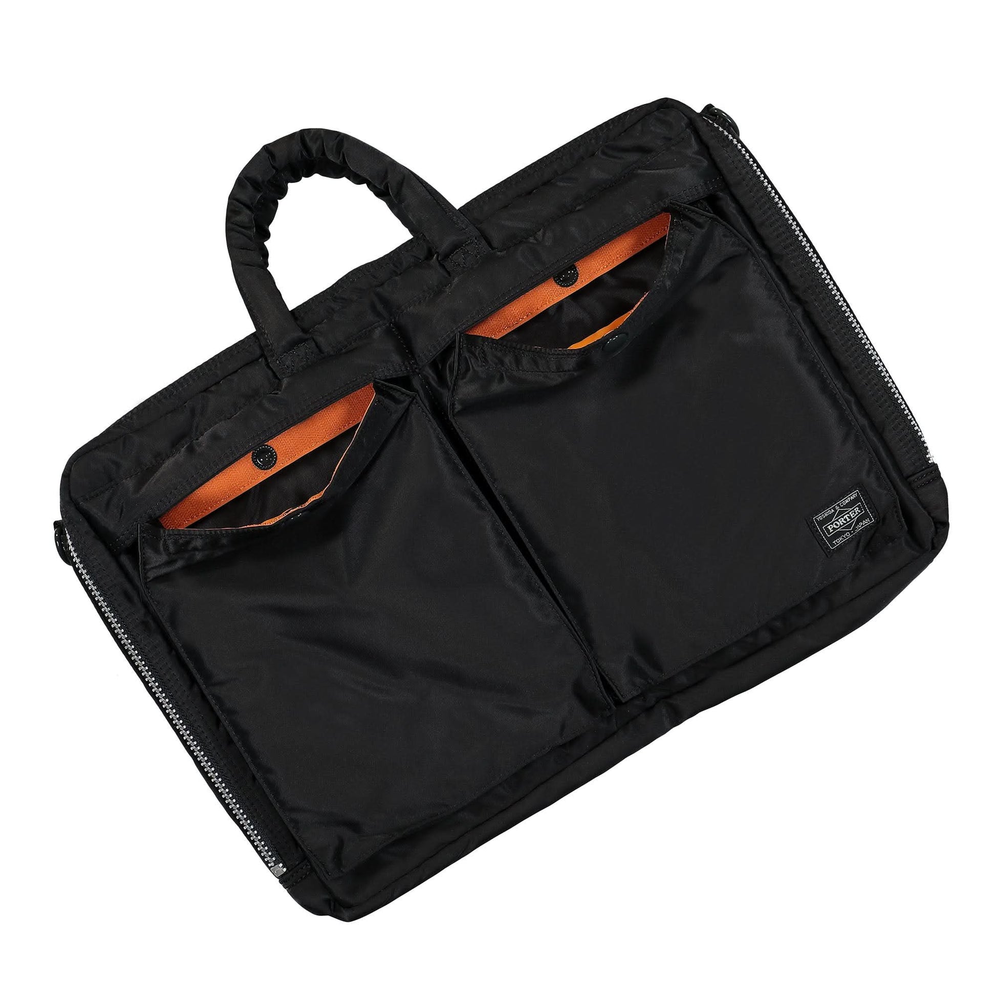 Porter-Yoshida & Co. Tanker 2Way Briefcase Black Detail view 4 | Gate