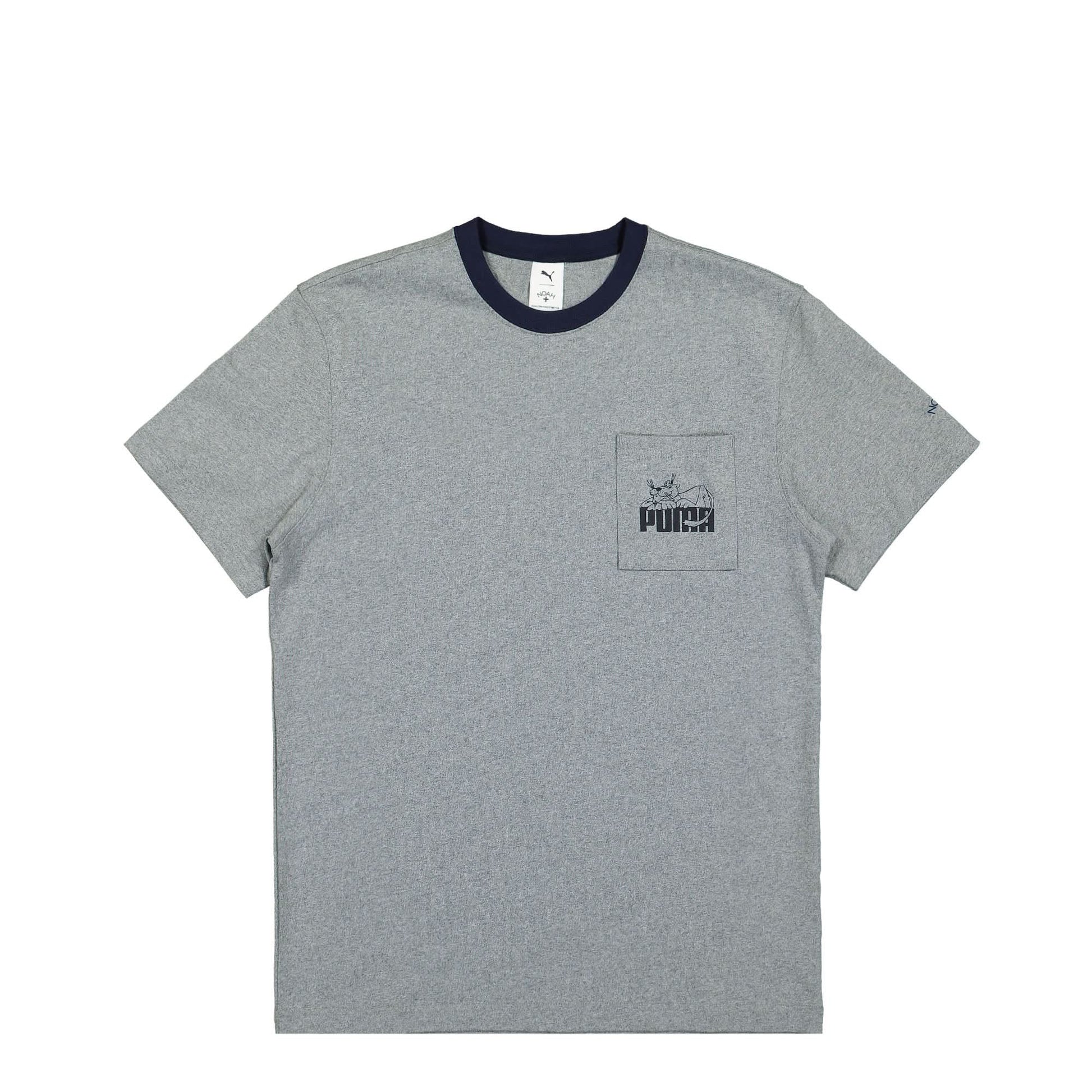 Puma Pocket Tee Grey Detail view 1 | Gate