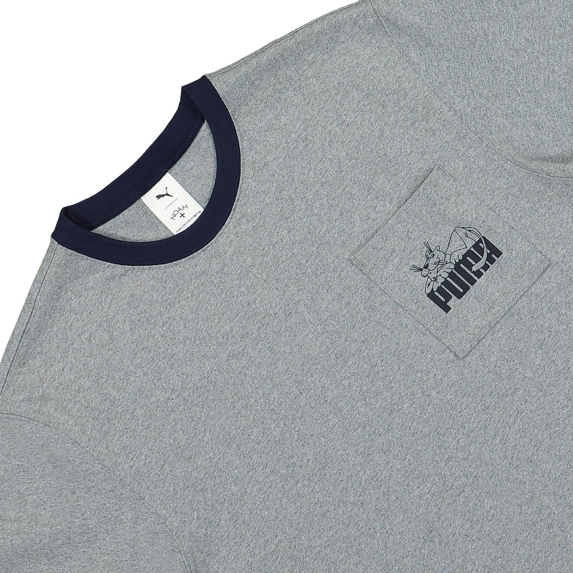 Puma Pocket Tee Grey Detail view 3 | Gate