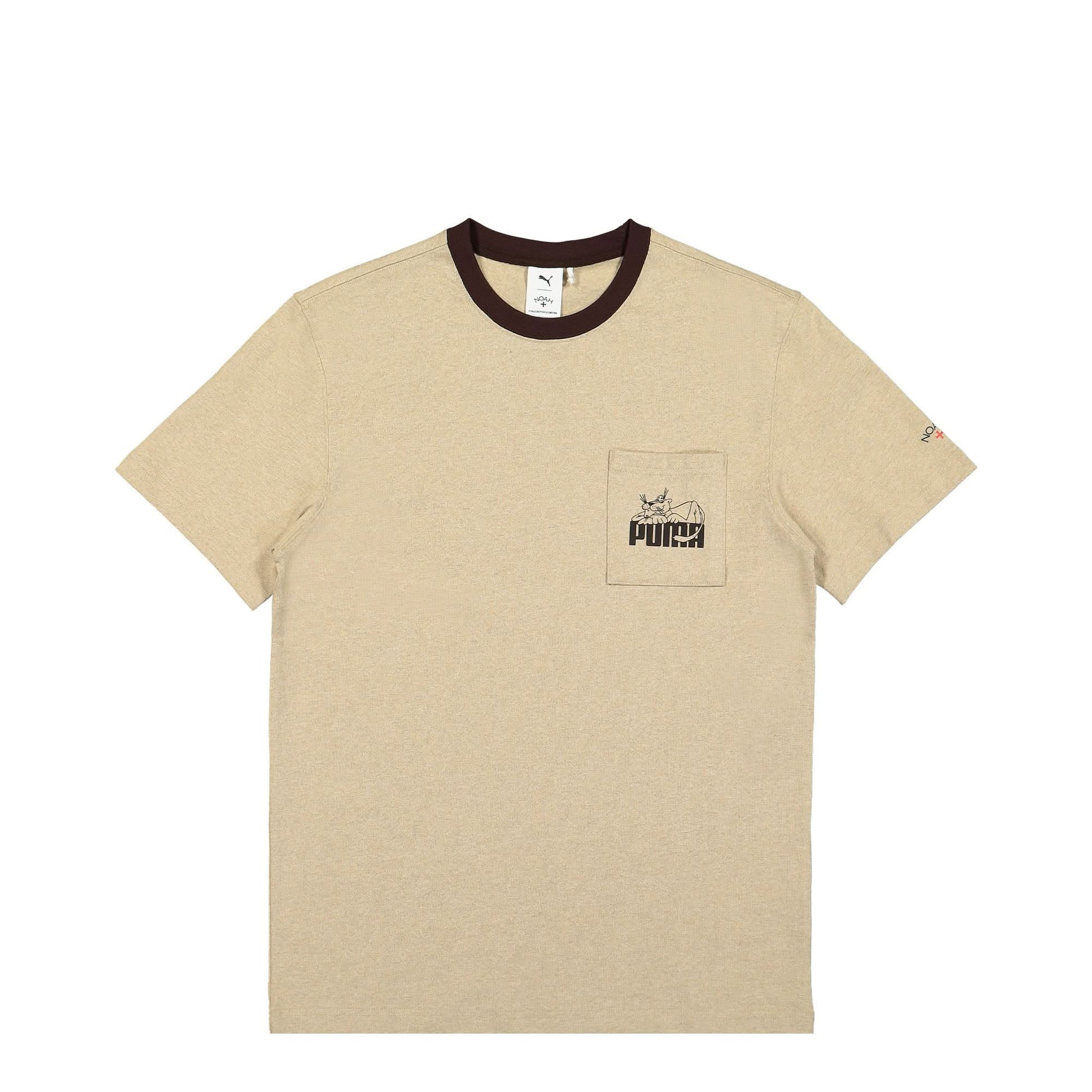 Puma Pocket Tee Beige Detail view 1 | Gate