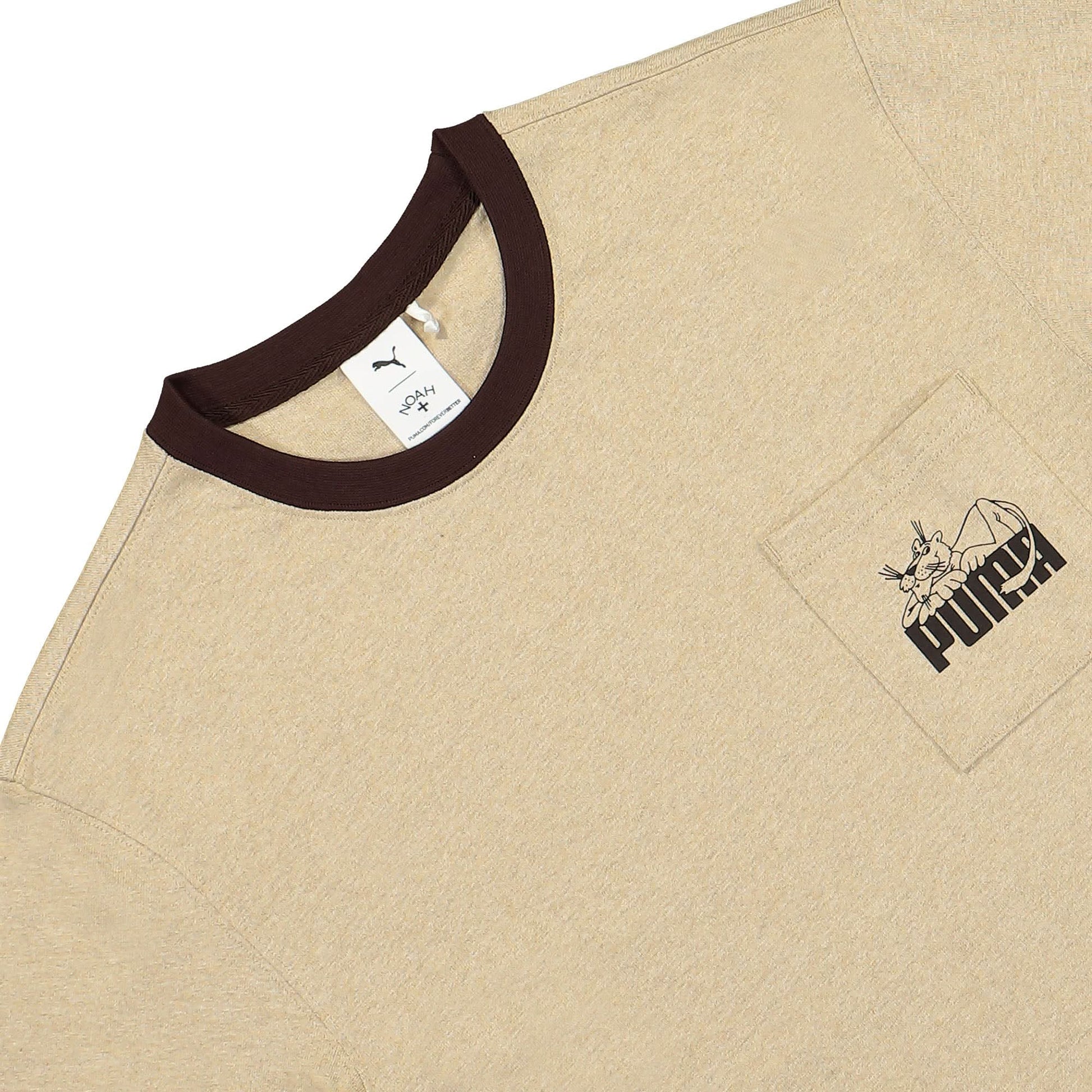 Puma Pocket Tee Beige Detail view 3 | Gate