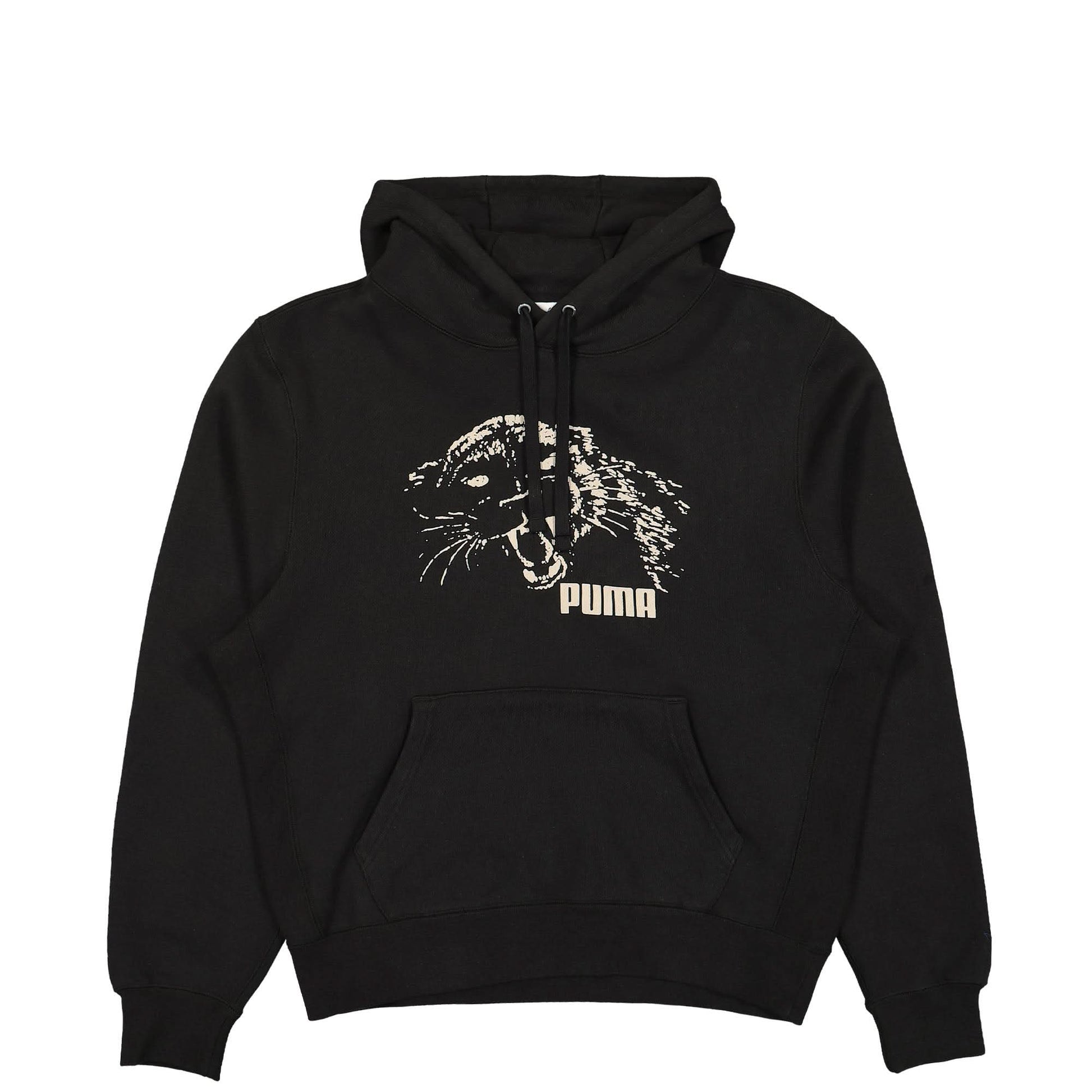 Puma Graphic Hoodie Black Detail view 1 | Gate