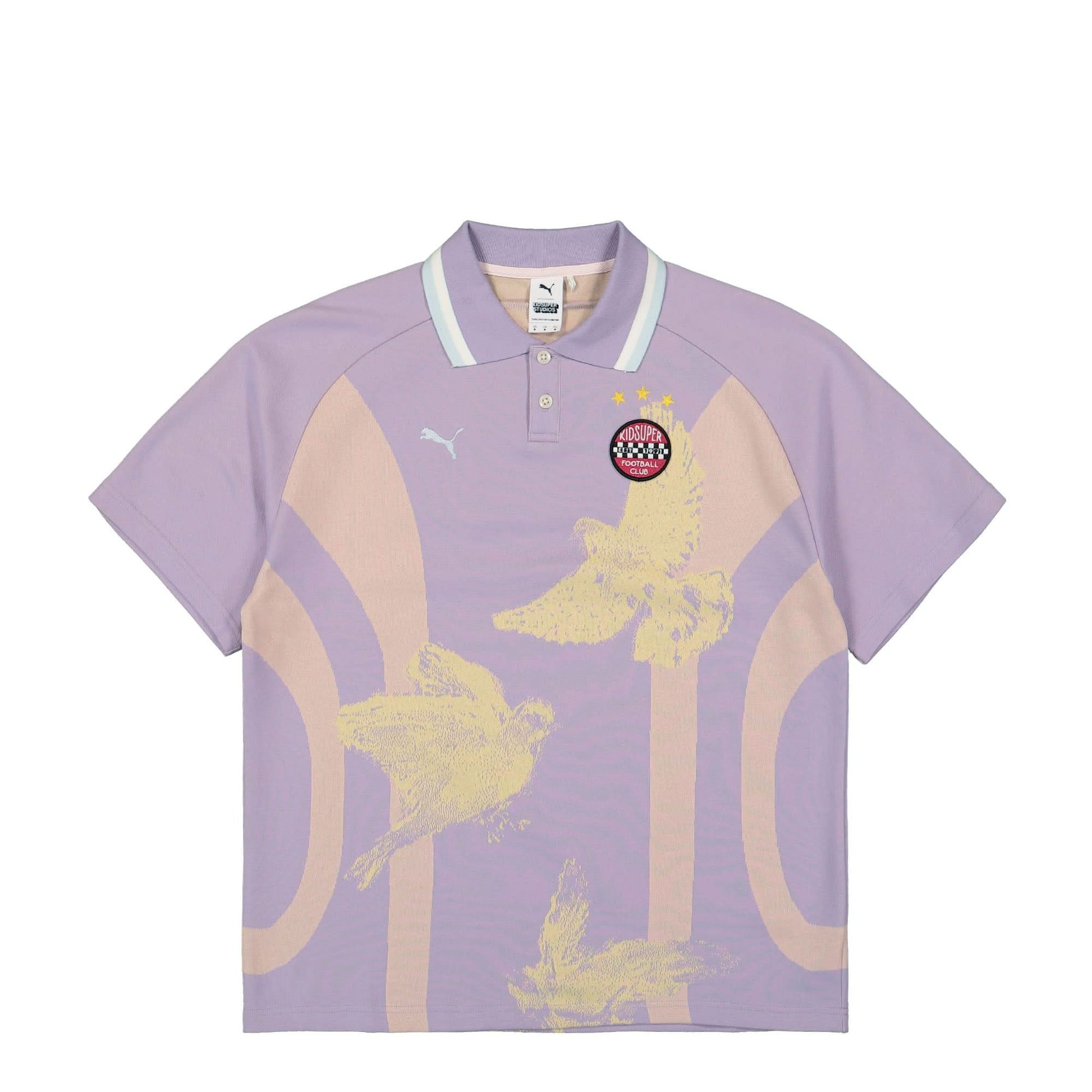 Puma Knitted Jersey Purple Detail view 1 | Gate