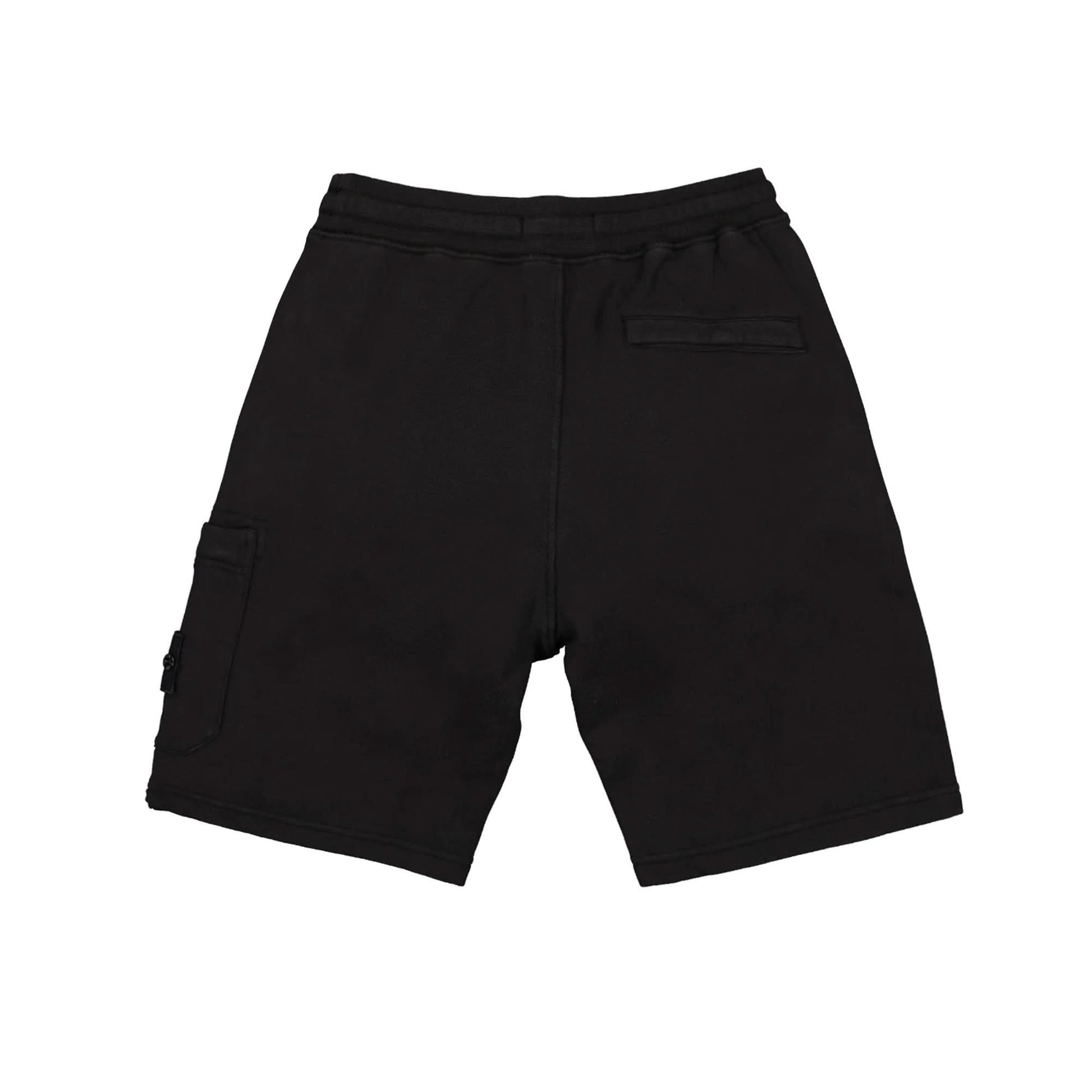 Stone Island Fleece Shorts Black Detail view 2 | Gate