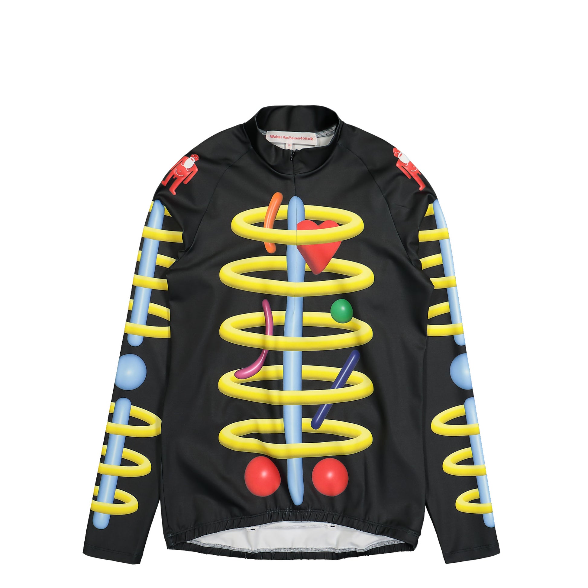 Walter Van Beirendonck Void Clown Bike Top Black Detail view 1 | Gate