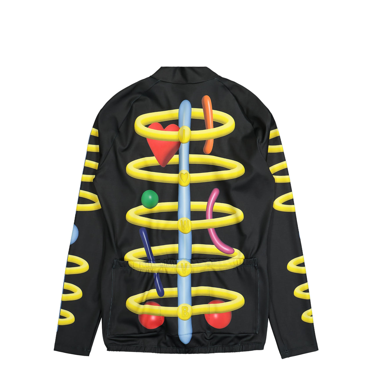 Walter Van Beirendonck Void Clown Bike Top Black Detail view 1 | Gate