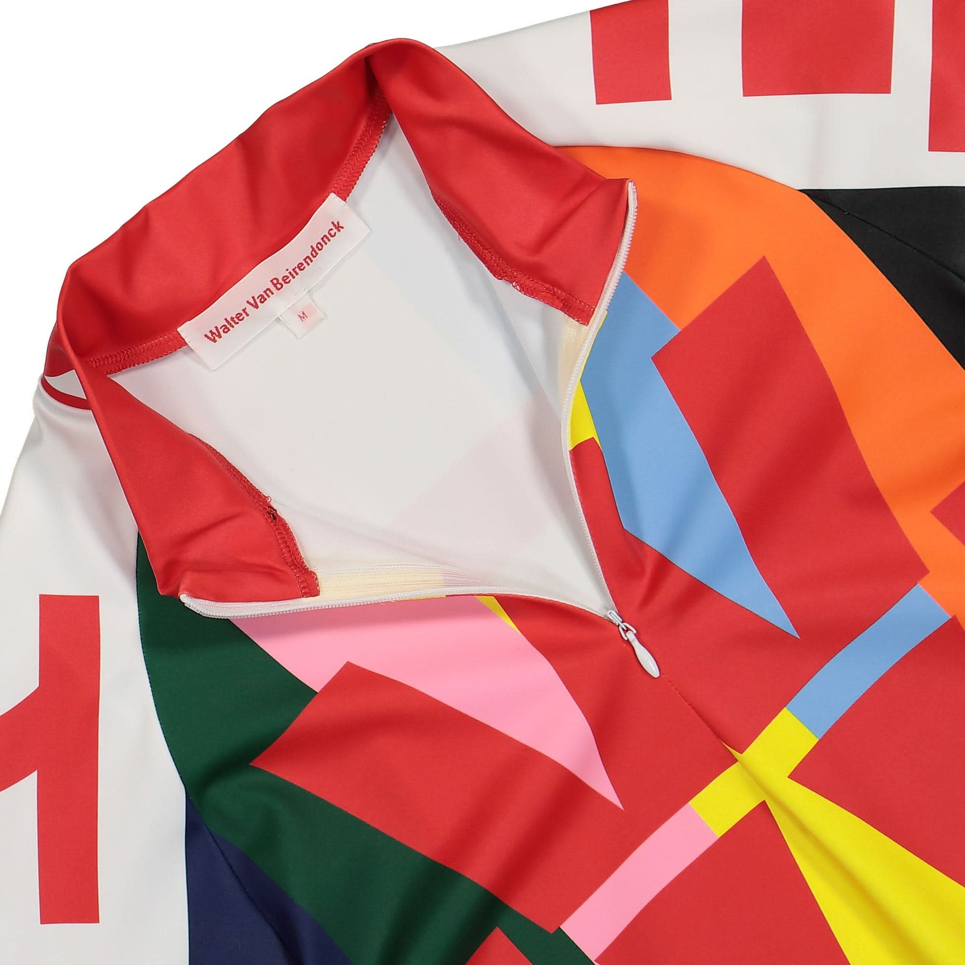Walter Van Beirendonck Cosmic Dancer Bike Top Multicolor Detail view 3 | Gate