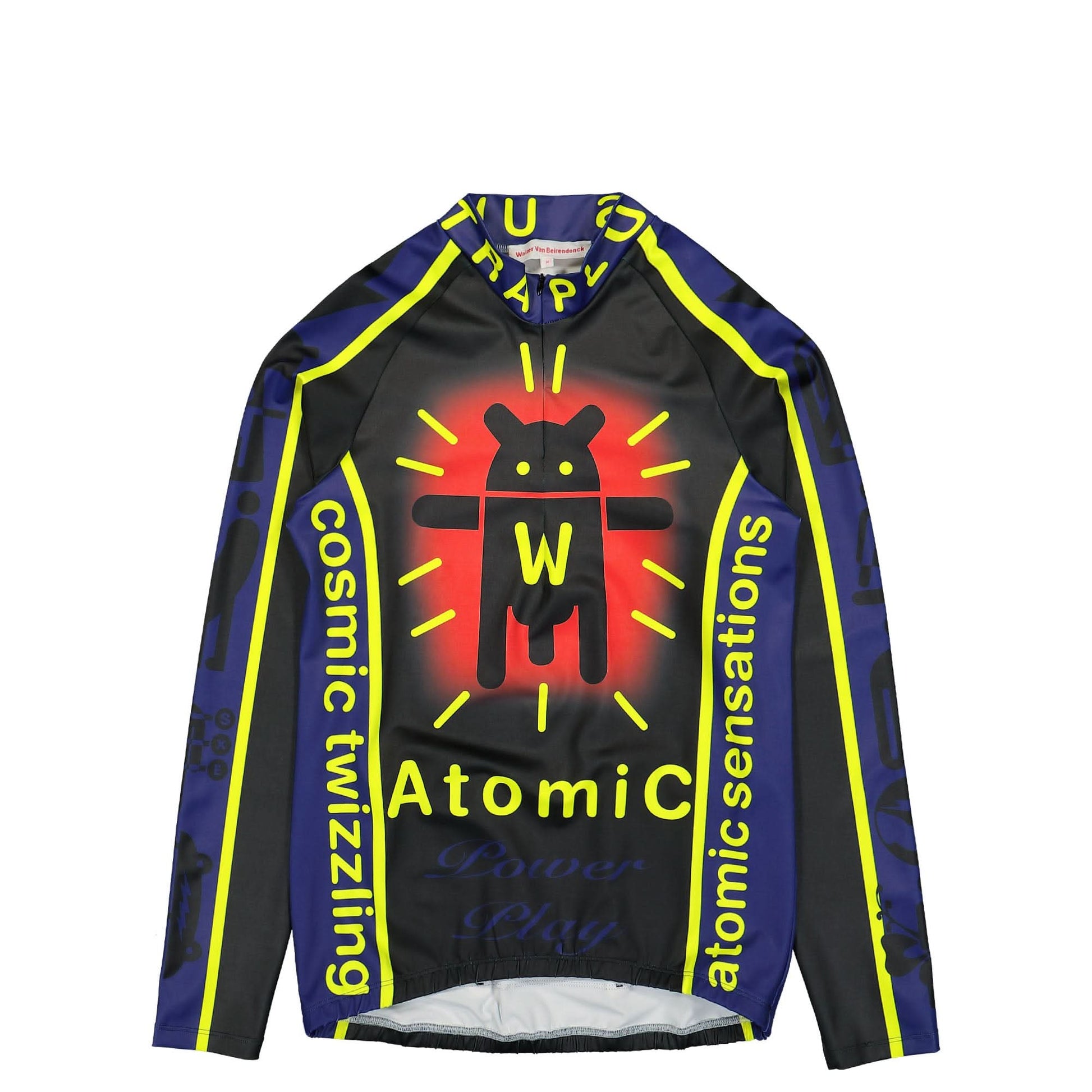 Walter Van Beirendonck Atomic Bike Top Multicolor Detail view 1 | Gate