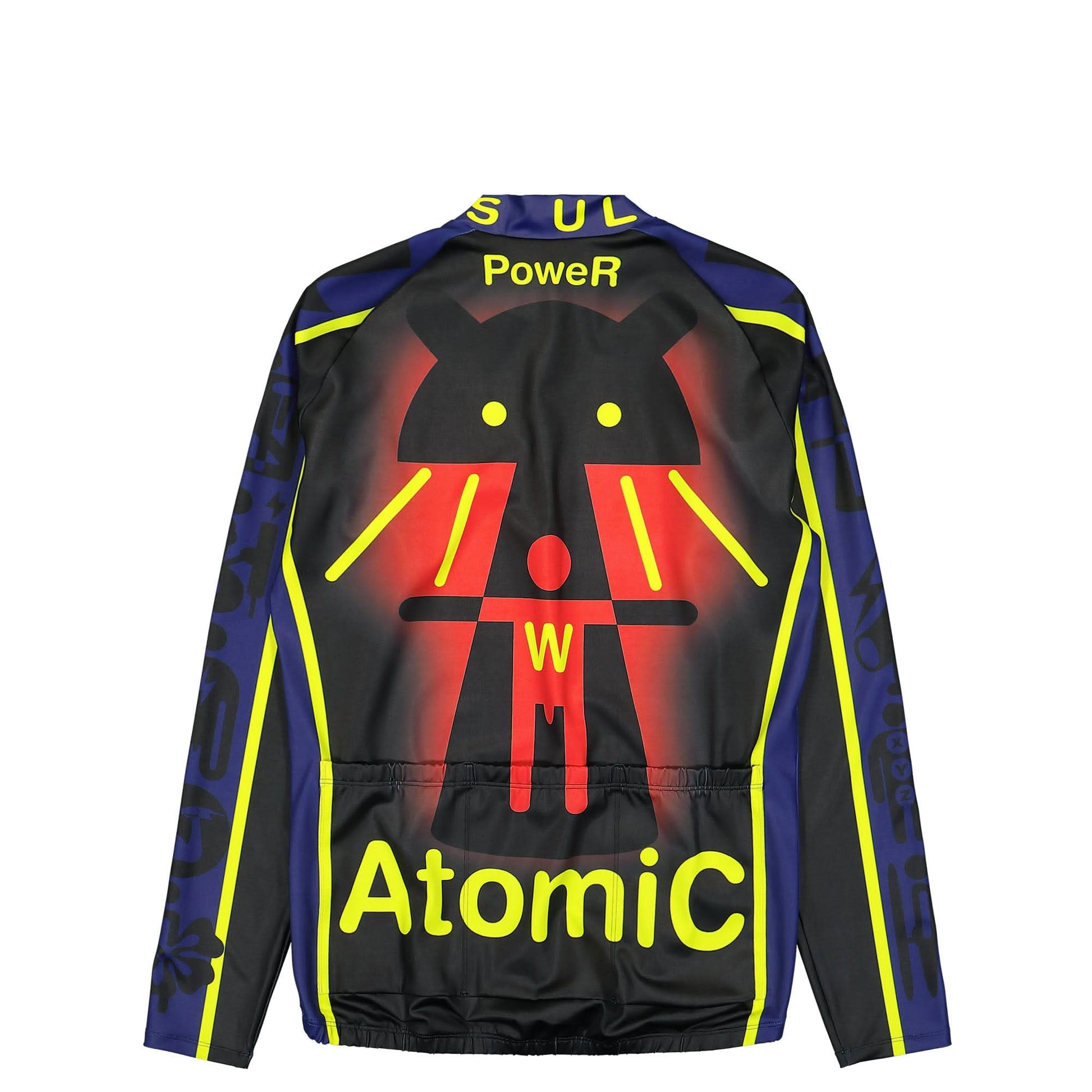 Walter Van Beirendonck Atomic Bike Top Multicolor Detail view 2 | Gate