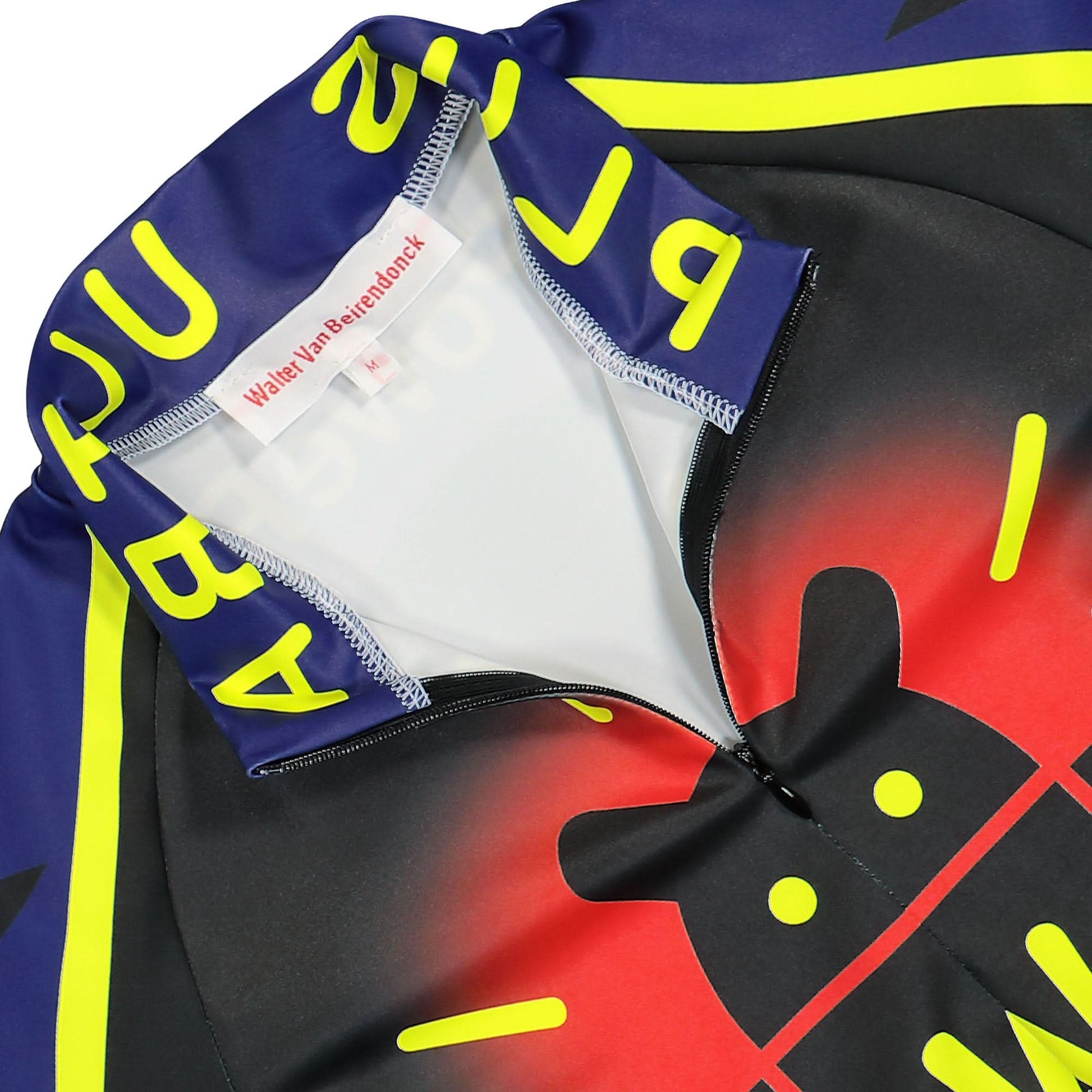 Walter Van Beirendonck Atomic Bike Top Multicolor Detail view 3 | Gate