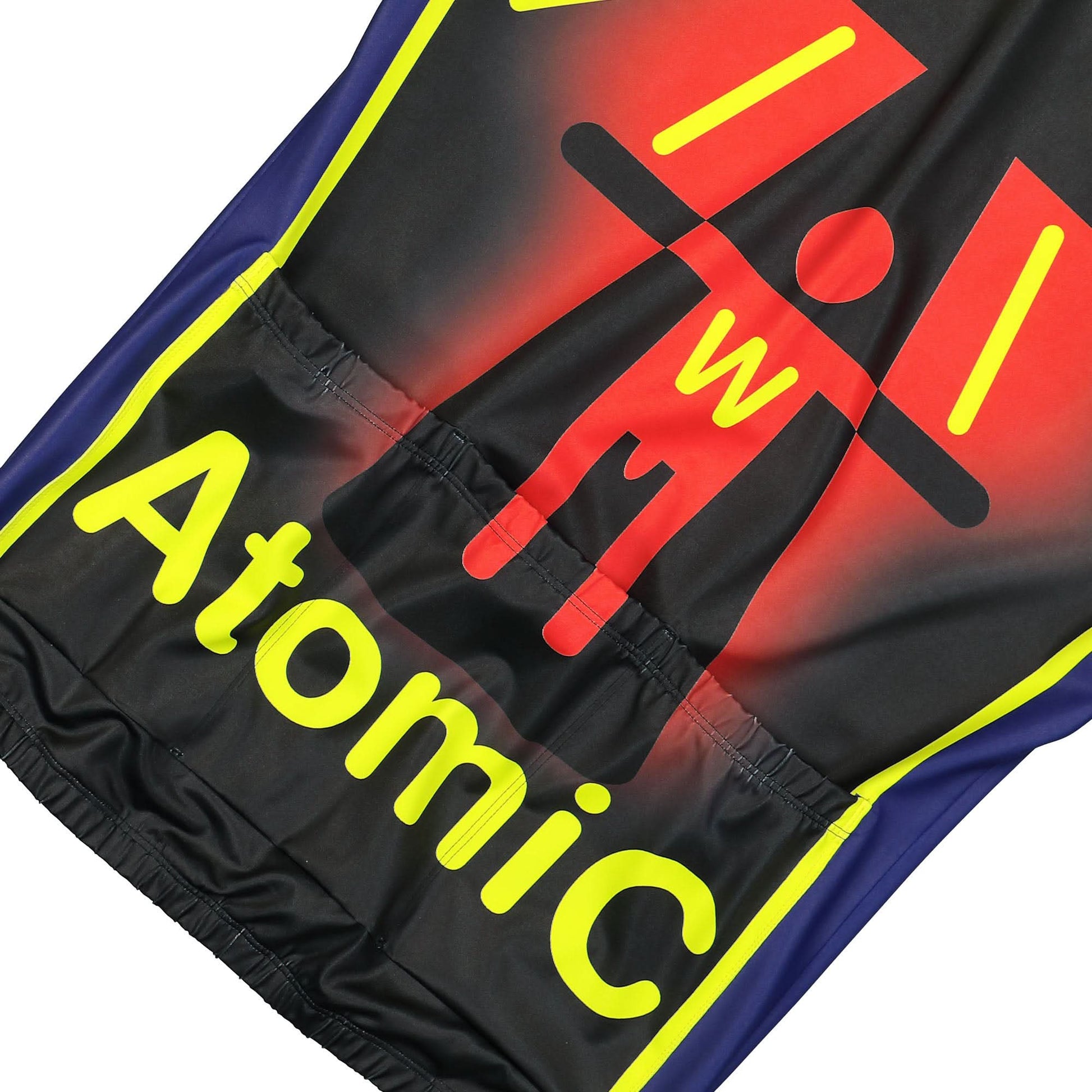 Walter Van Beirendonck Atomic Bike Top Multicolor Detail view 4 | Gate