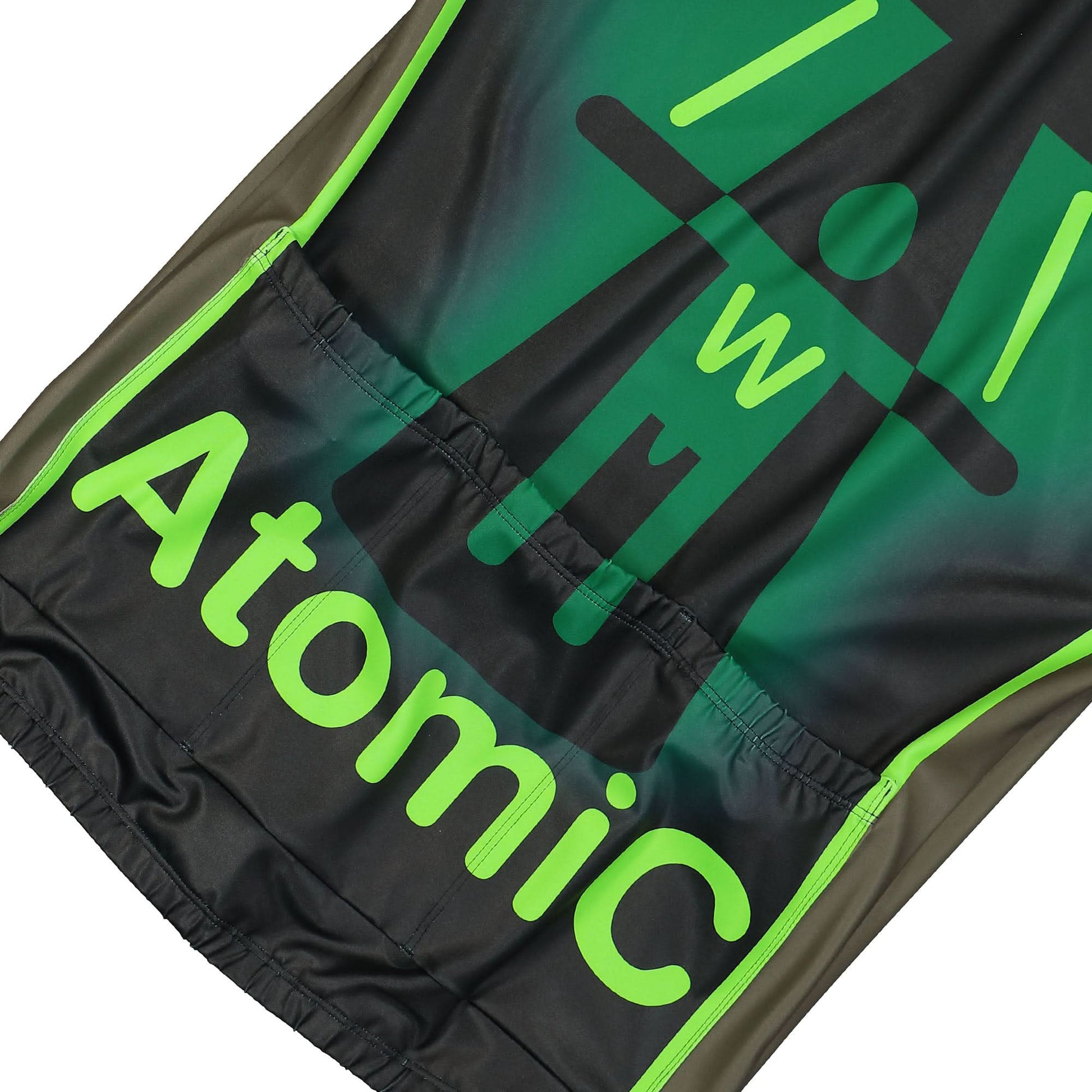 Walter Van Beirendonck Atomic Bike Top Green Detail view 4 | Gate