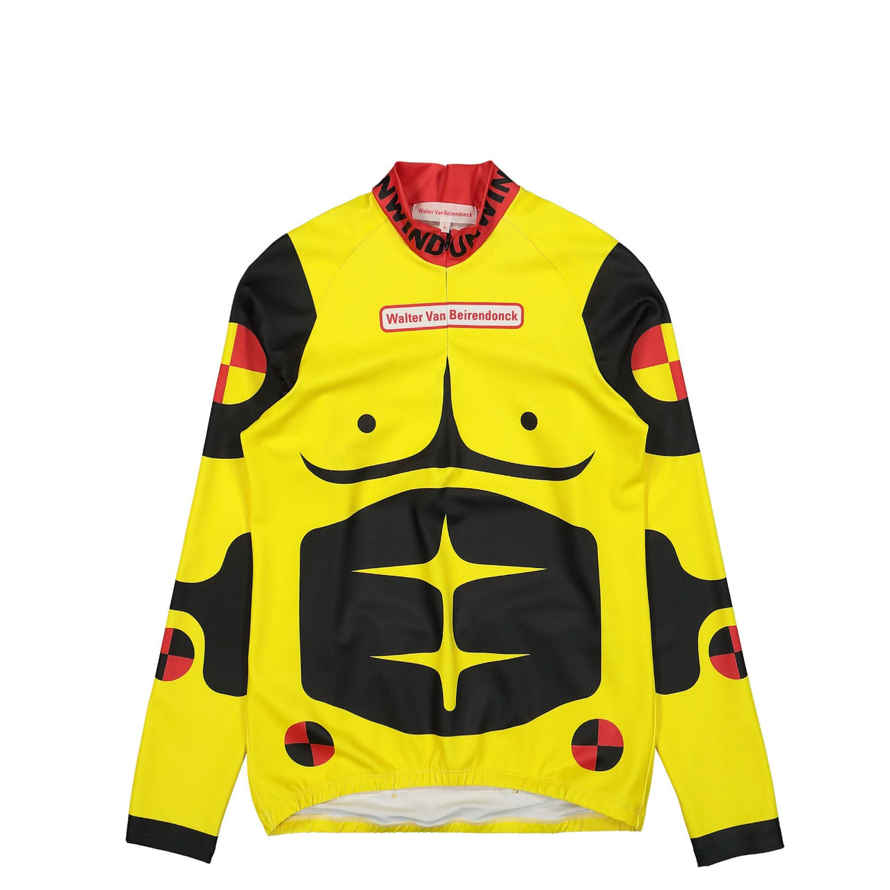 Walter Van Beirendonck Dummy Bike Top Yellow Detail view 1 | Gate