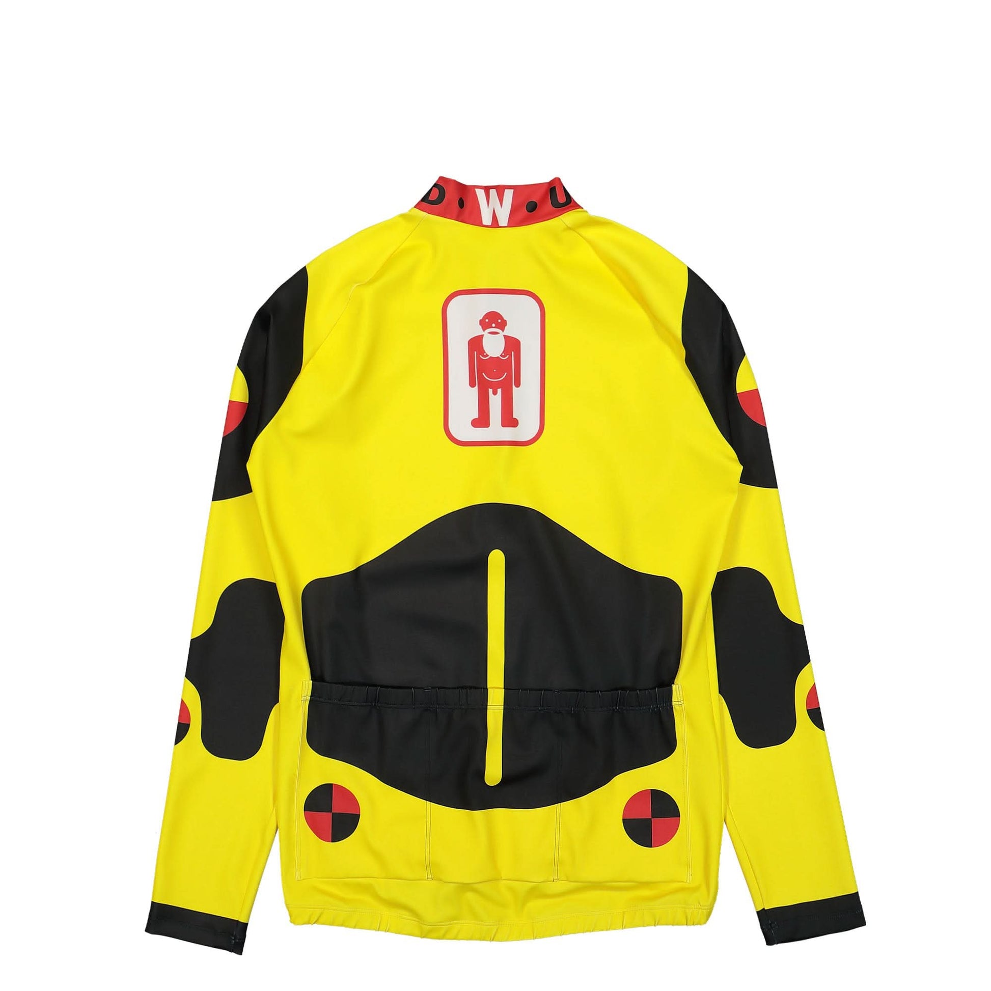Walter Van Beirendonck Dummy Bike Top Yellow Detail view 2 | Gate