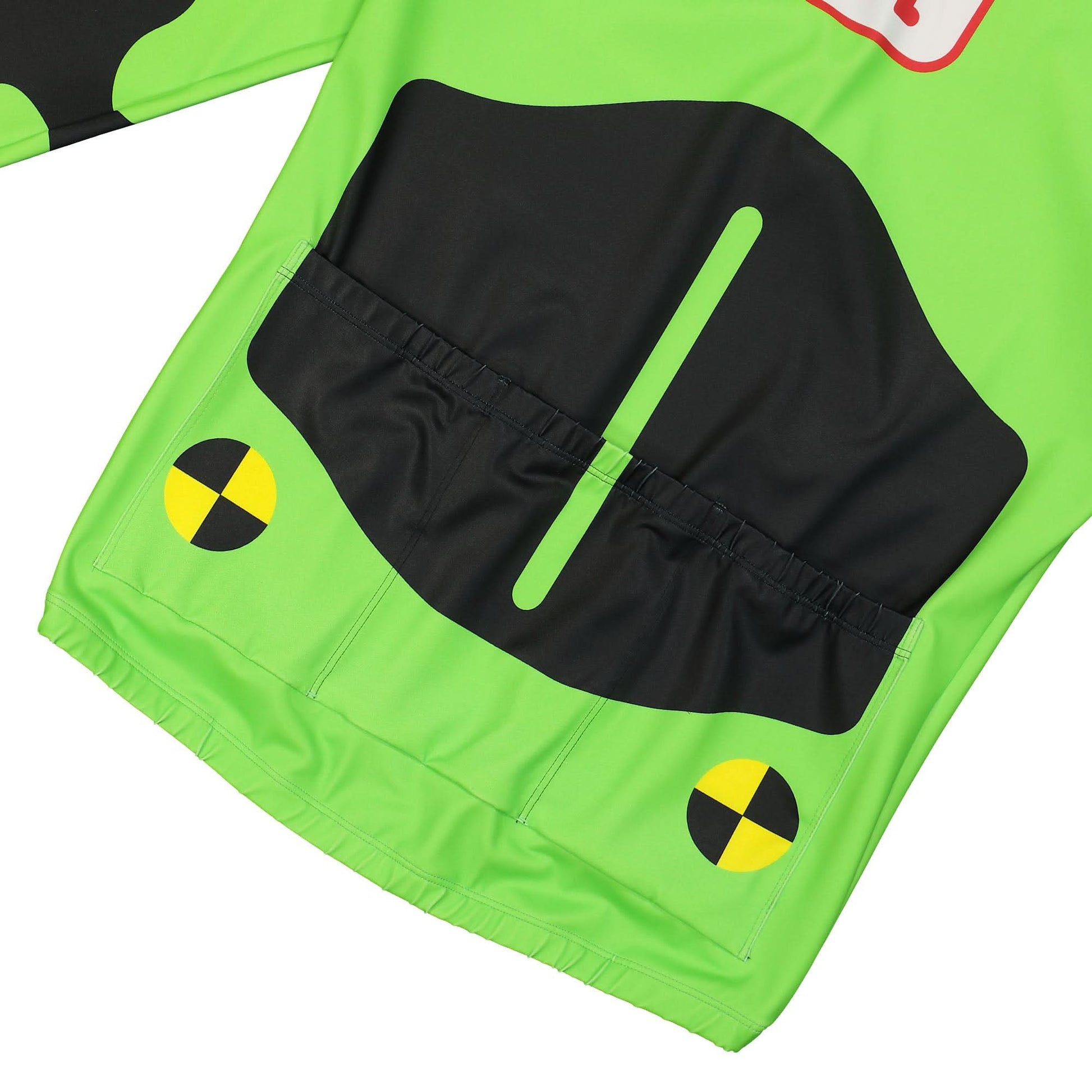 Walter Van Beirendonck Dummy Bike Top Green Detail view 4 | Gate