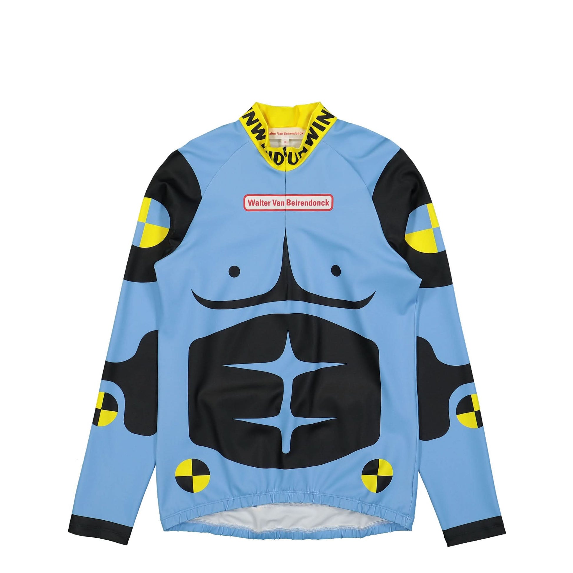 Walter Van Beirendonck Dummy Bike Top Blue Detail view 1 | Gate