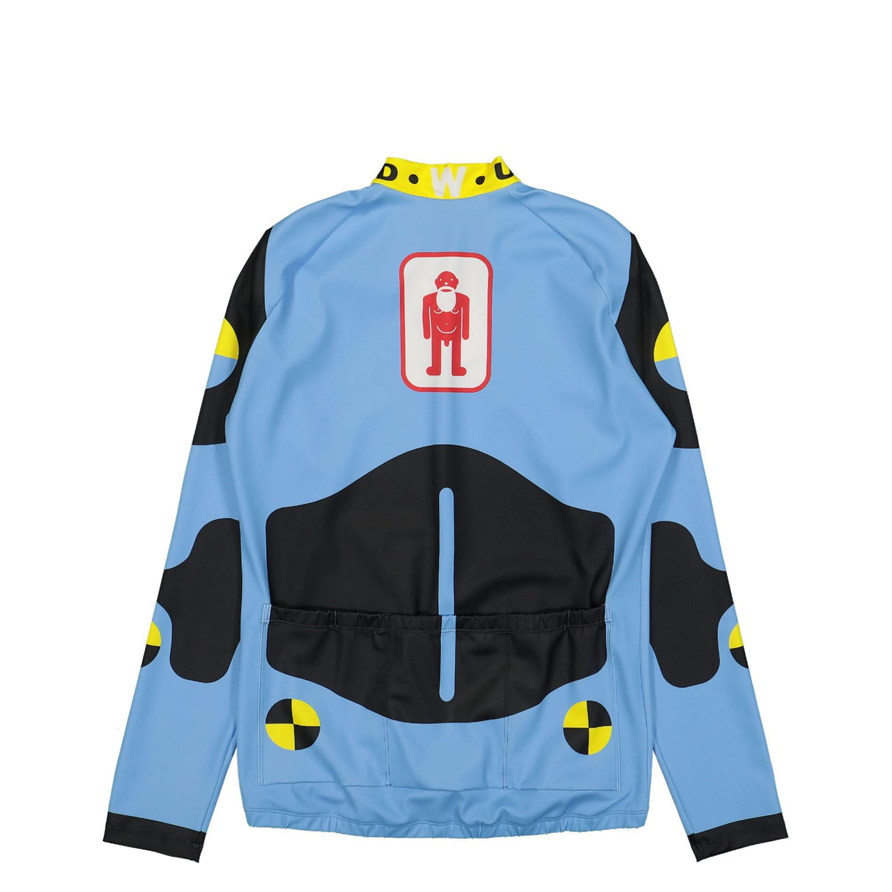 Walter Van Beirendonck Dummy Bike Top Blue Detail view 1 | Gate