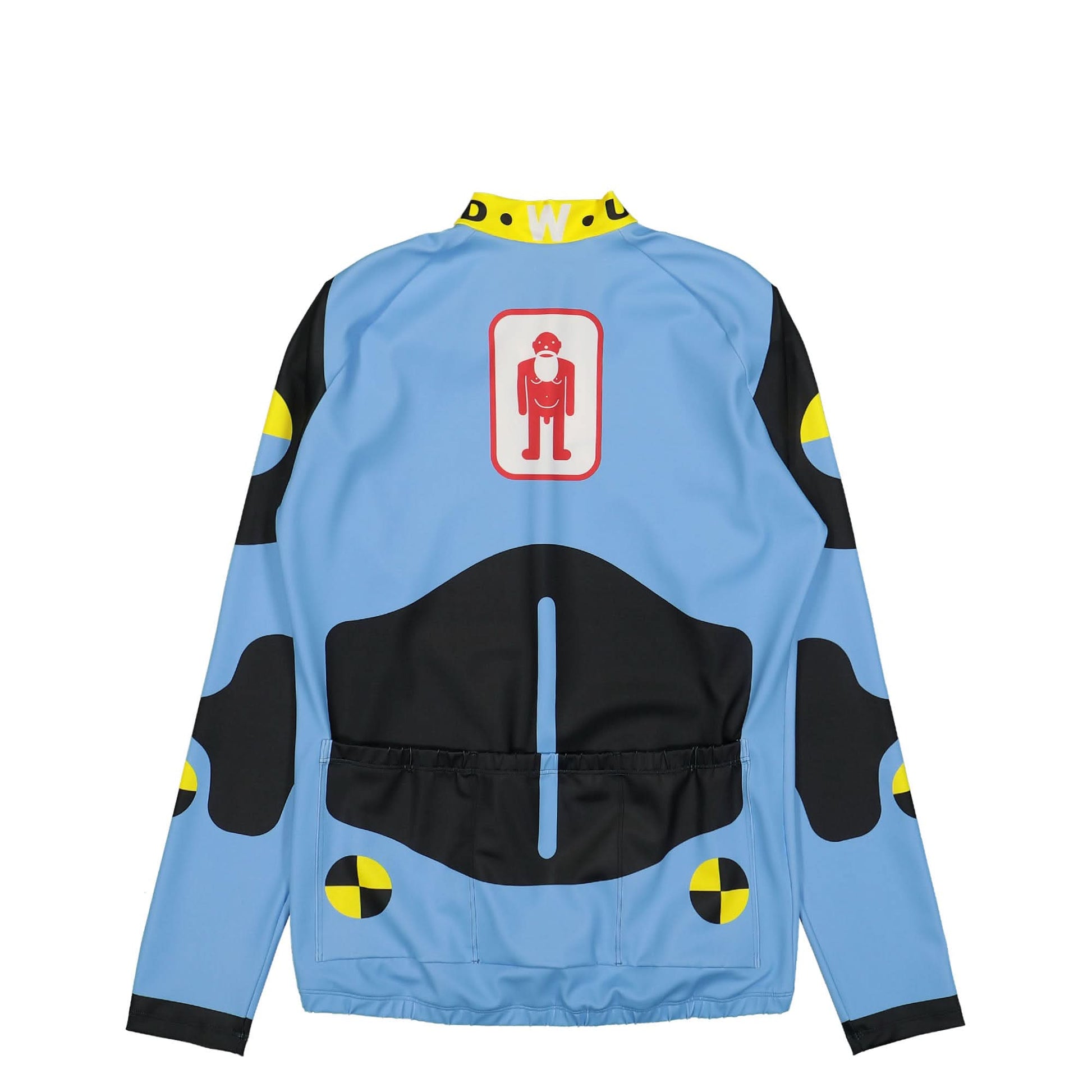 Walter Van Beirendonck Dummy Bike Top Blue Detail view 2 | Gate