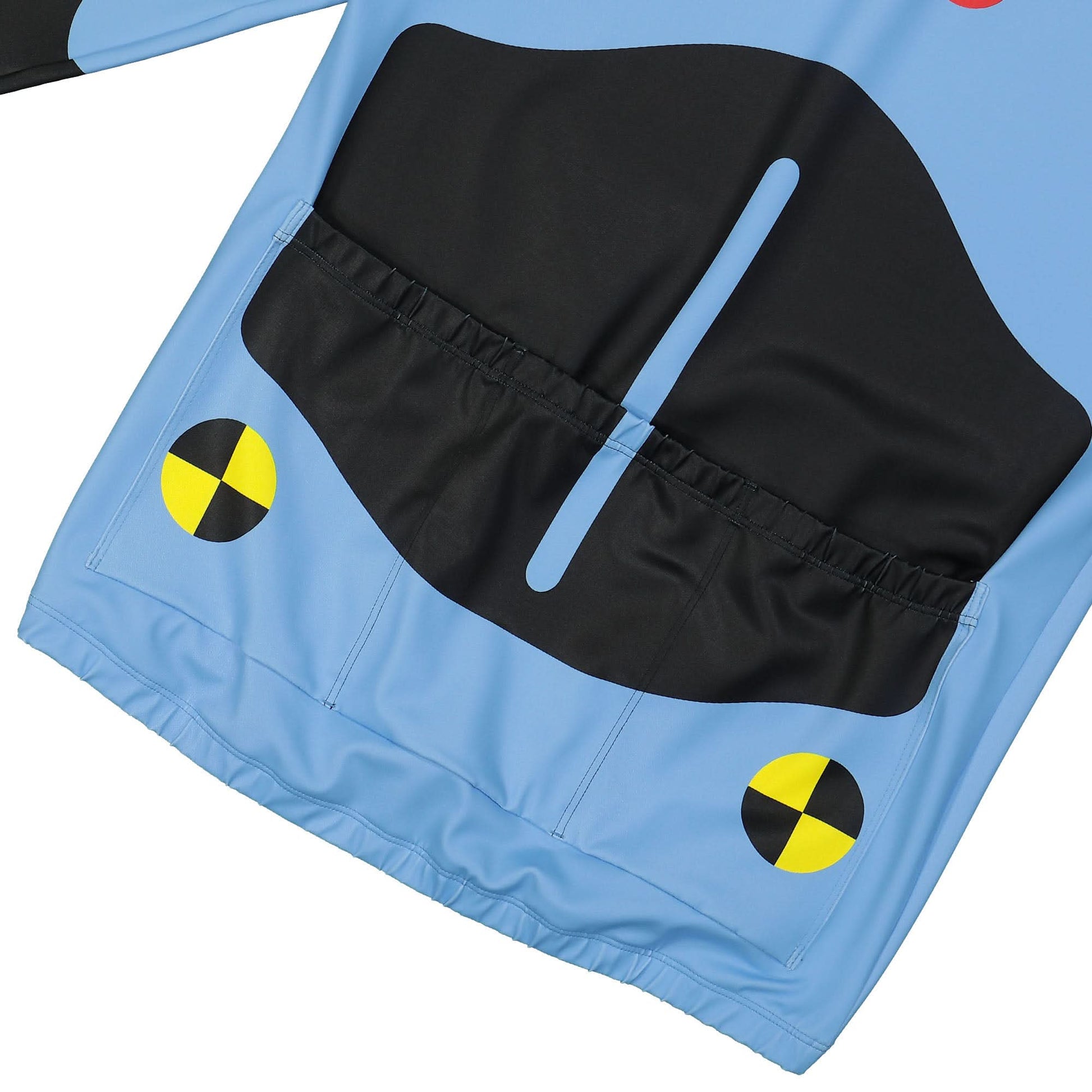 Walter Van Beirendonck Dummy Bike Top Blue Detail view 4 | Gate