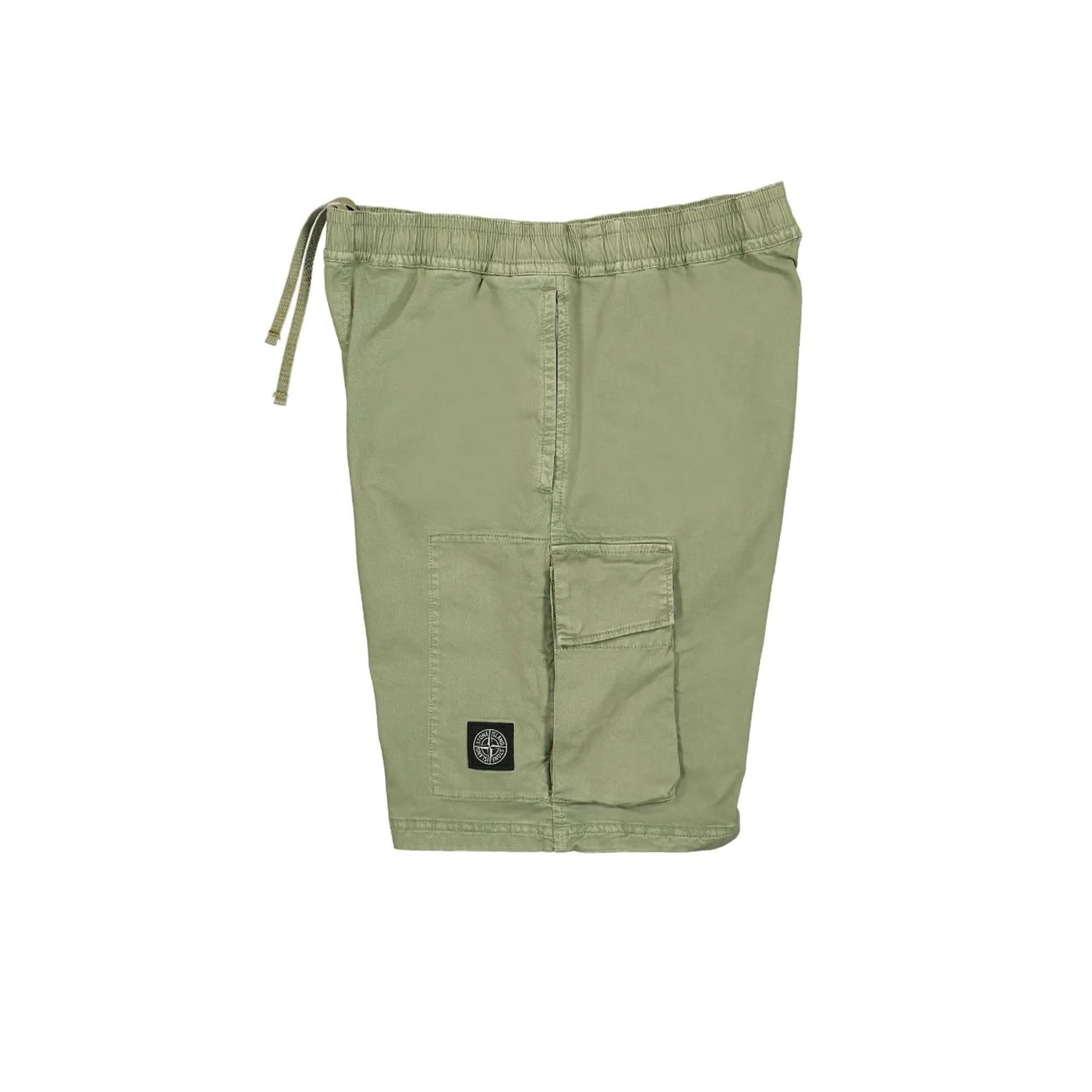 Stone Island Bermuda Comfort Shorts Green Detail view 3 | Gate